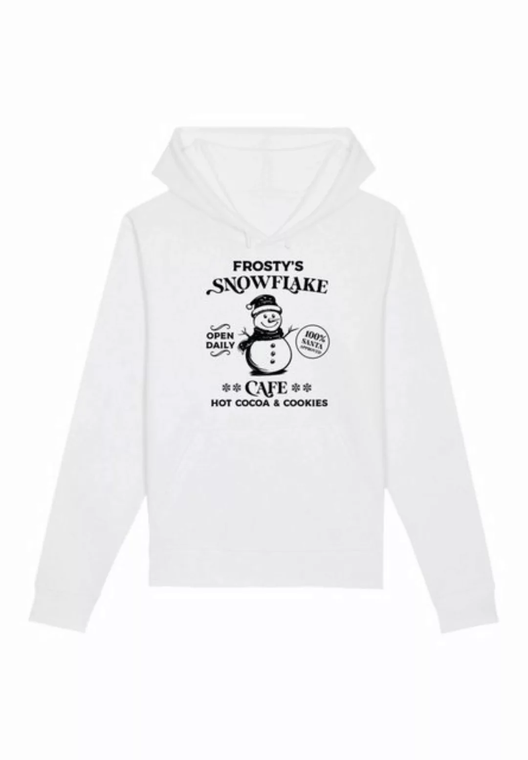 F4NT4STIC Kapuzenpullover Frostys Snowflake Cafe Retro Weihnachten Premium günstig online kaufen