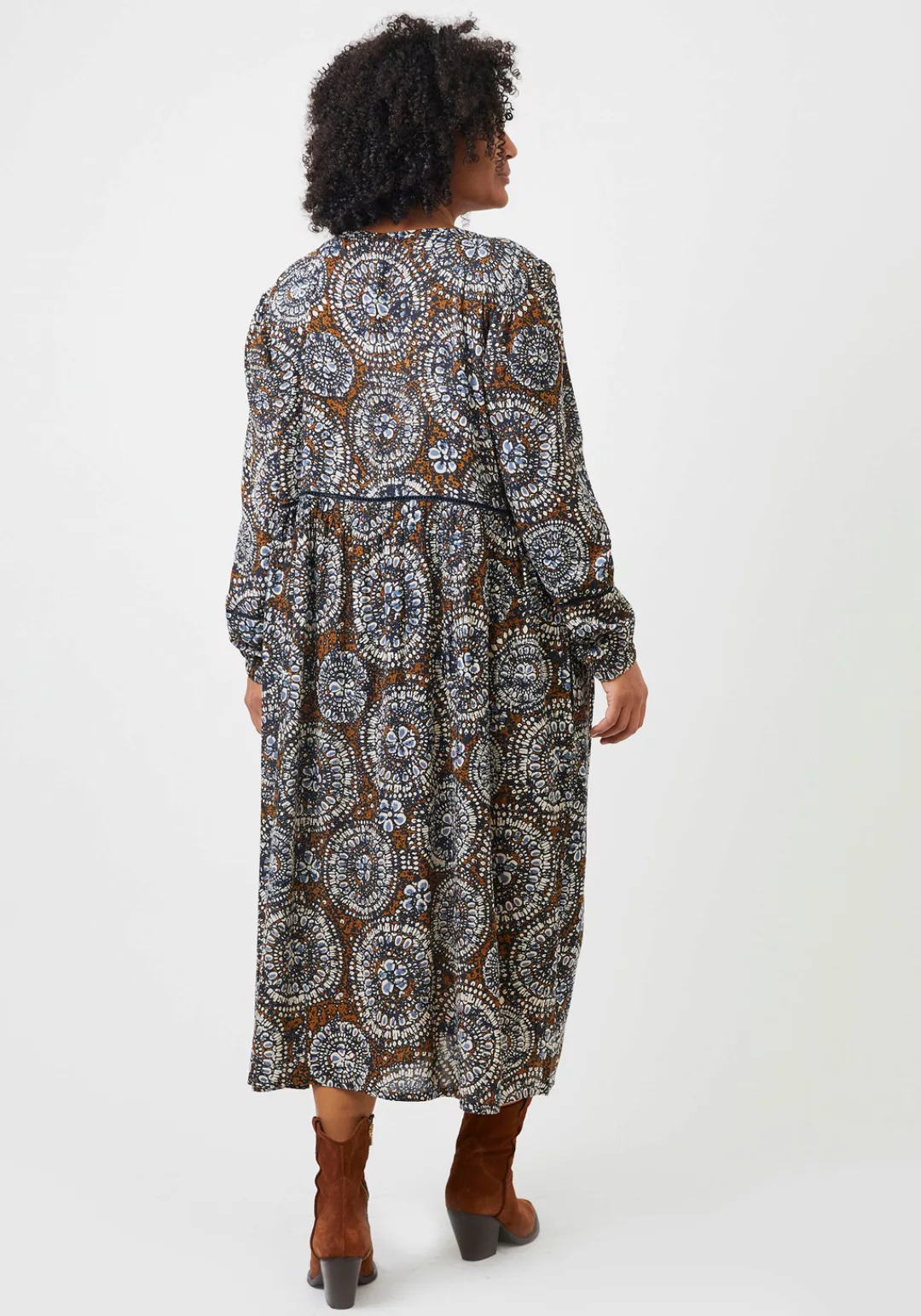 ADIA Jerseykleid mit Allround-Muster günstig online kaufen