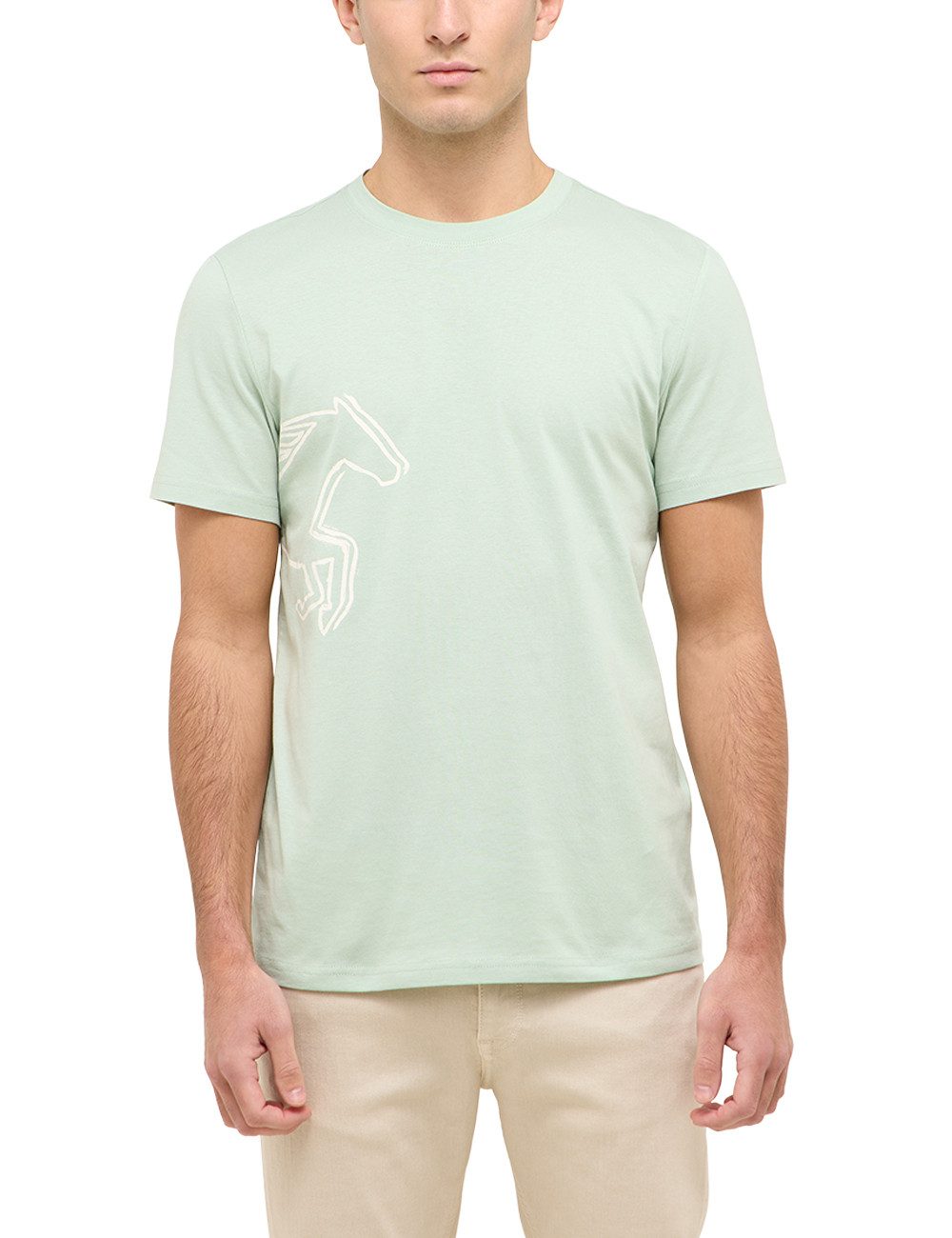 MUSTANG Kurzarmshirt "Herren Style Austin" günstig online kaufen