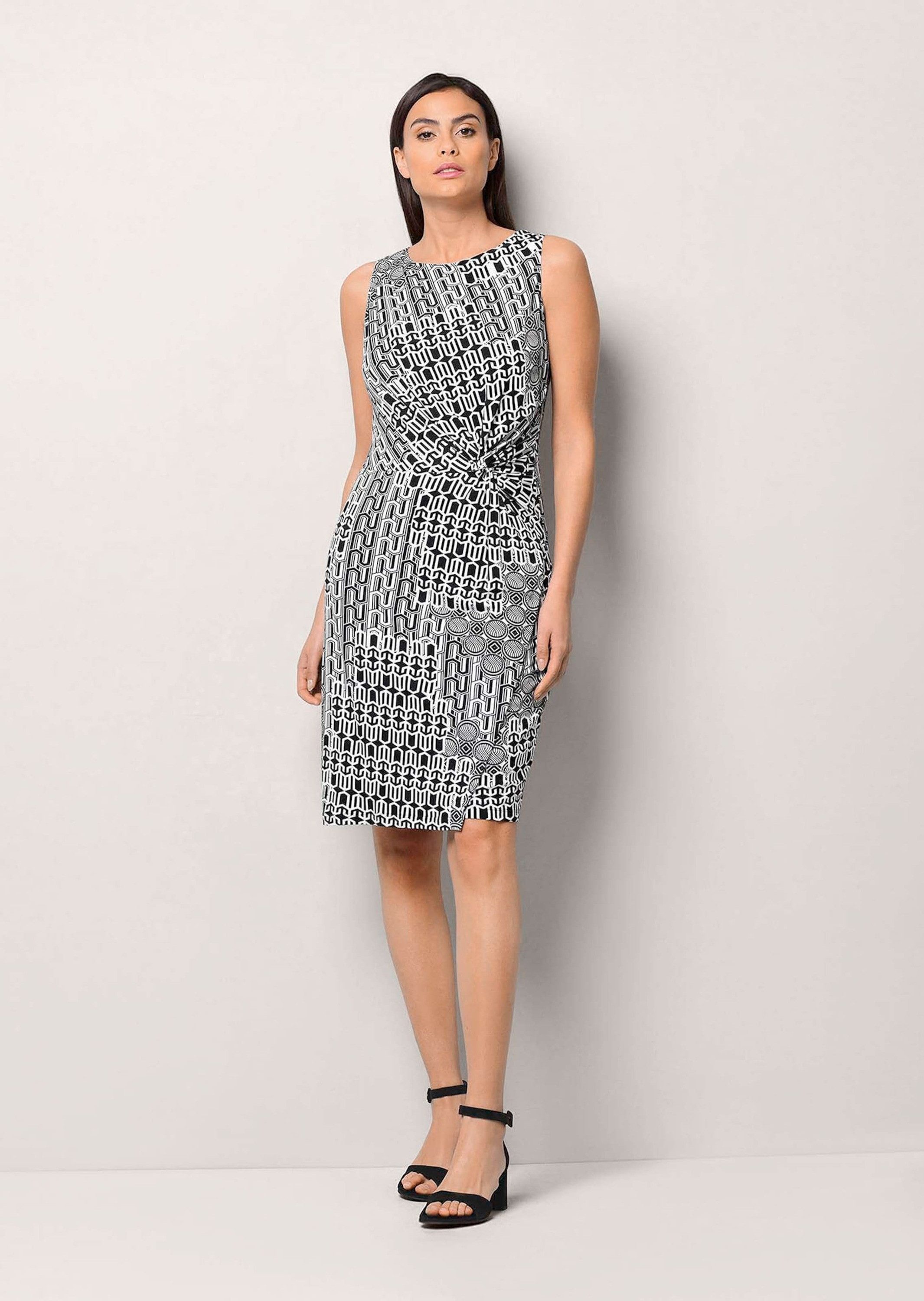 Alba Moda Jerseykleid Kleid mit Knoten günstig online kaufen