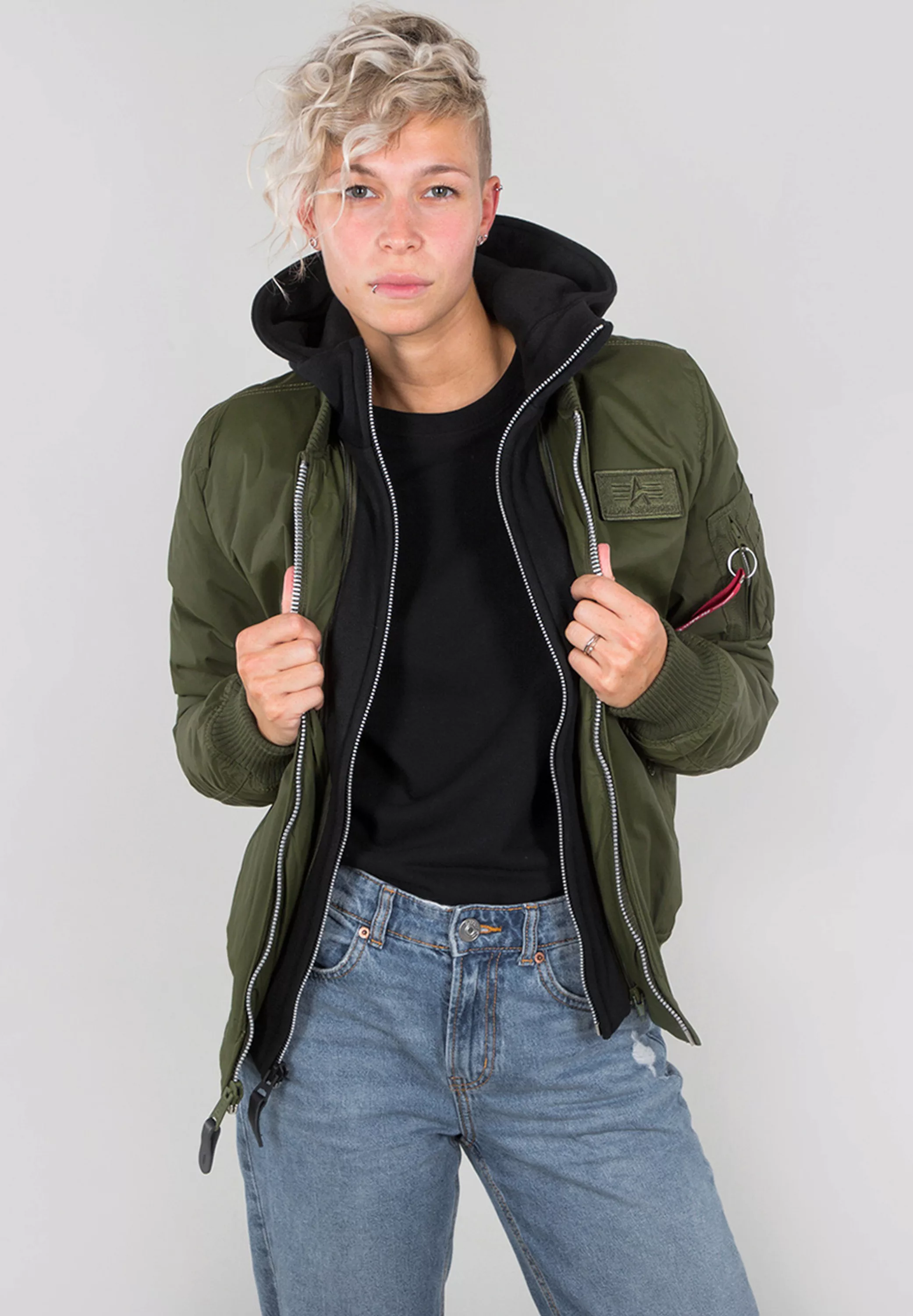 Alpha Industries Bomberjacke "Alpha Industries Women - Bomber Jackets MA-1 günstig online kaufen