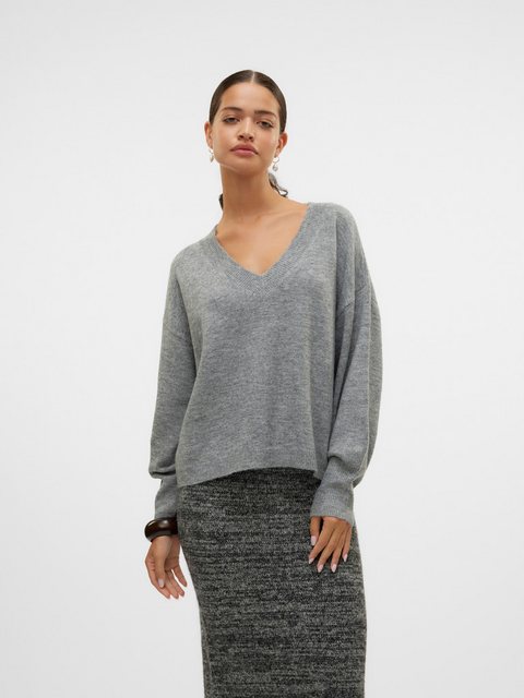 Vero Moda V-Ausschnitt-Pullover VMJUPITER LS V-NECK PULLOVER BF günstig online kaufen