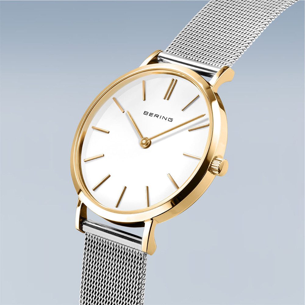 Bering Quarzuhr Bering Classic gold glänzend günstig online kaufen