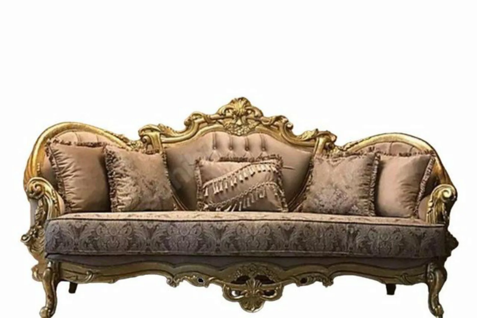 JVmoebel Sofa, Beiger klassischer Dreisitzer Chesterfield 3-er Design Neu günstig online kaufen