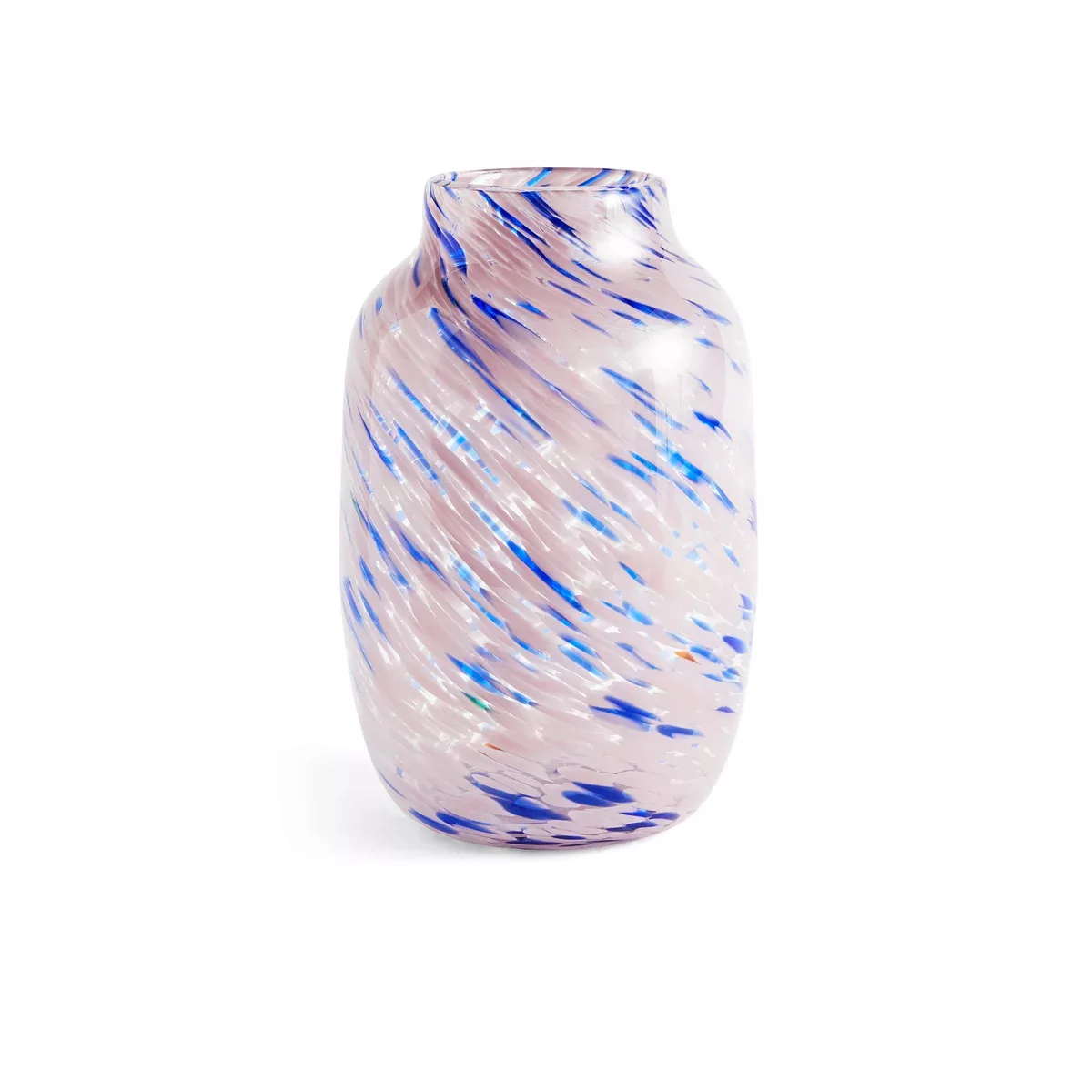 Splash Round Vase L 30cm Light pink-blue günstig online kaufen