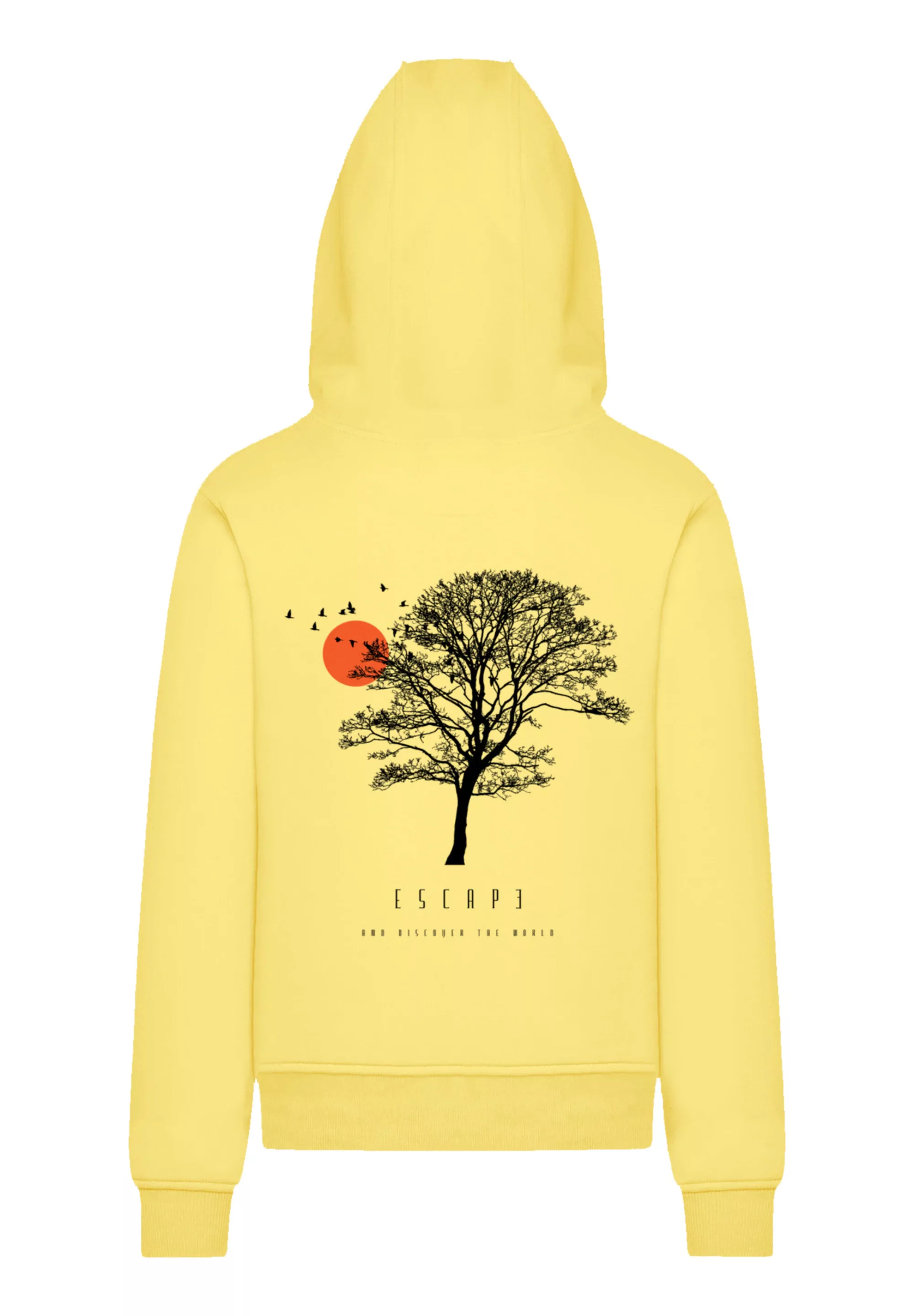 F4NT4STIC Kapuzenpullover "Escape Discover the World Tree Birds", Premium Q günstig online kaufen