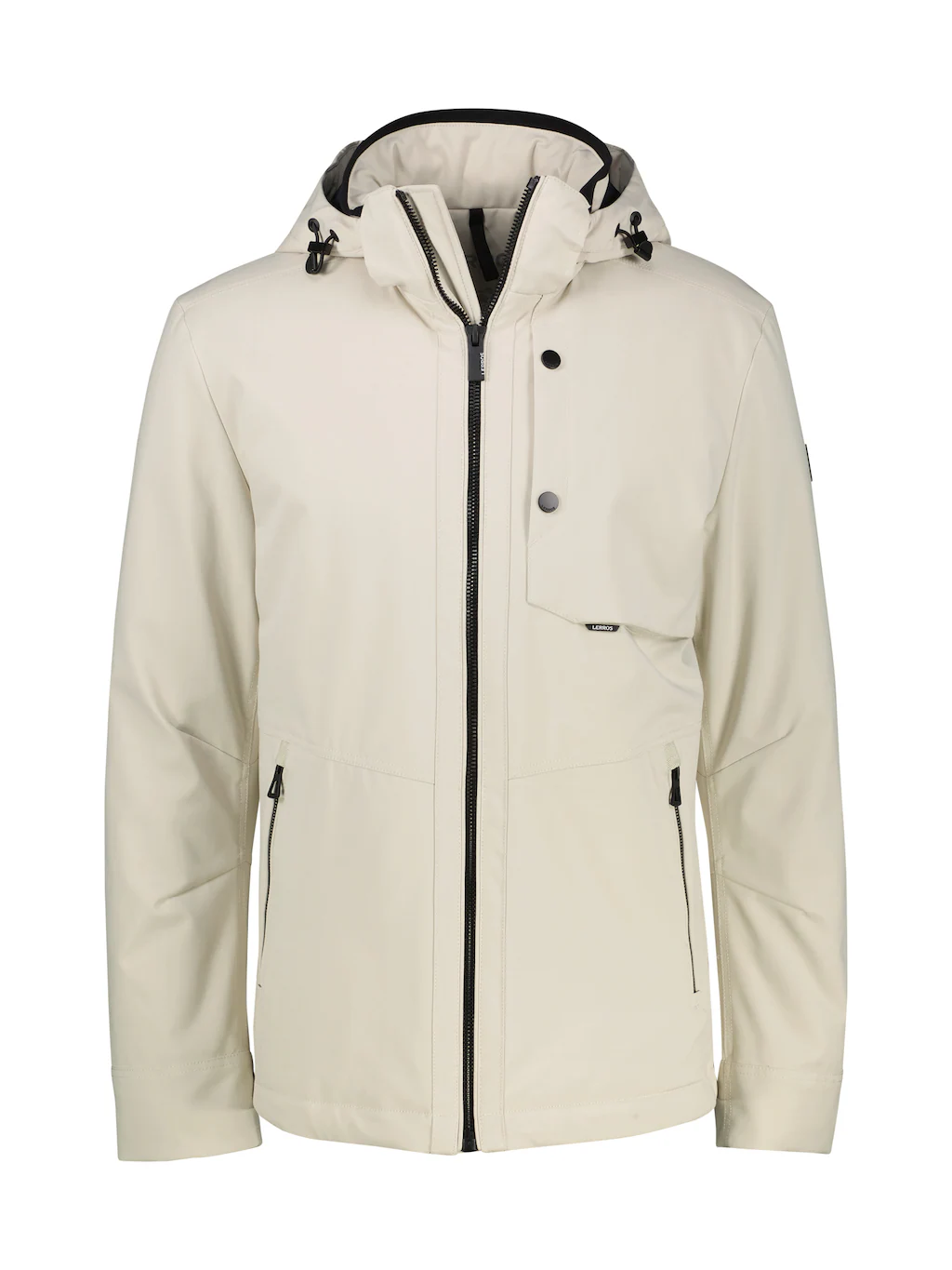 LERROS Blouson "LERROS Herren Struktur-Blouson in Übergrößen", mit Kapuze, günstig online kaufen