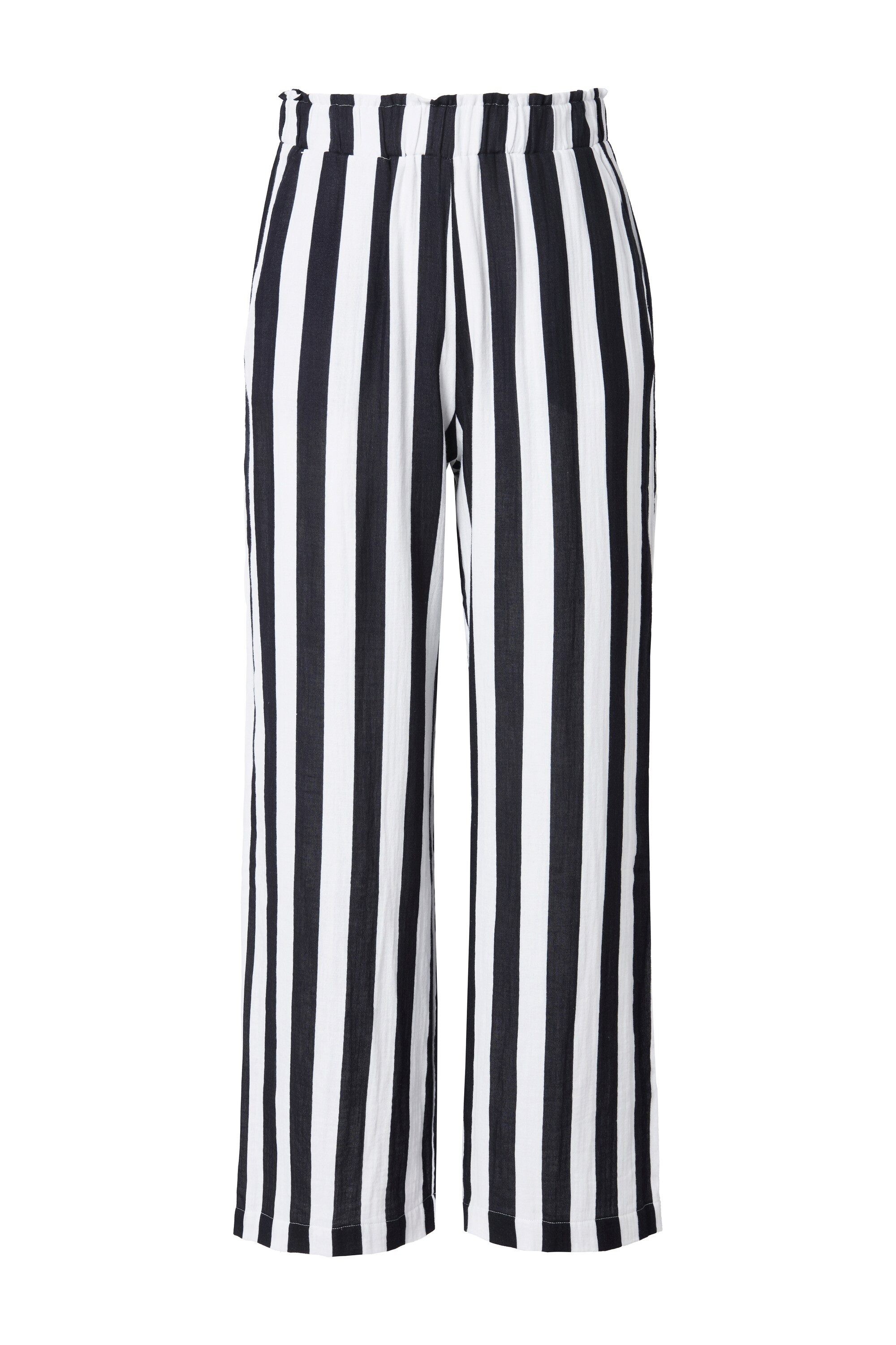 Studio Untold Schlupfhose Musselin-Hose Wide Legs günstig online kaufen