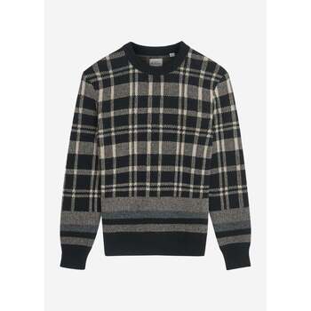 Ben Sherman  Pullover Tartan-Jacquard-Crew – Schwarz günstig online kaufen