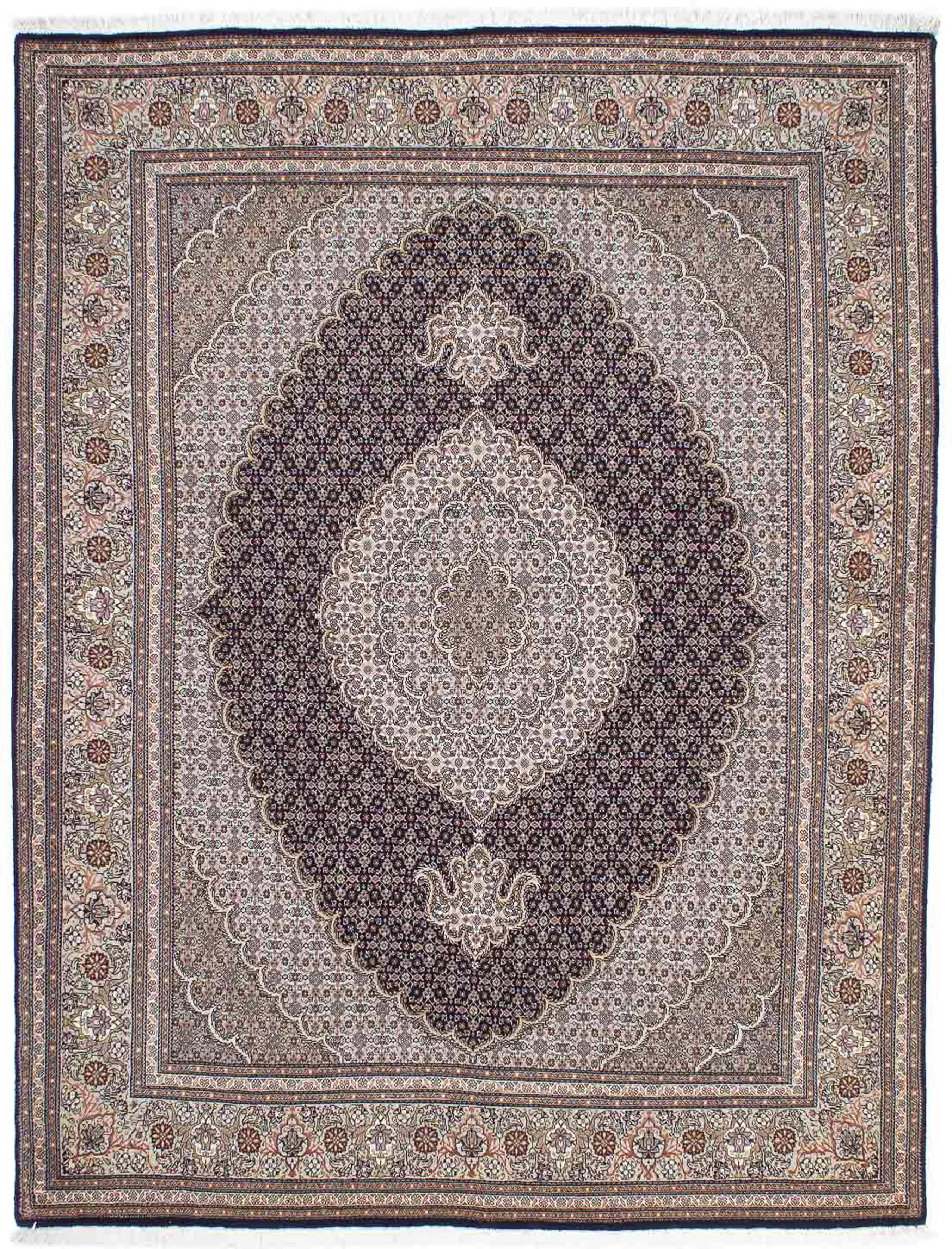 morgenland Orientteppich »Perser - Täbriz - 205 x 156 cm - hellbraun«, rech günstig online kaufen