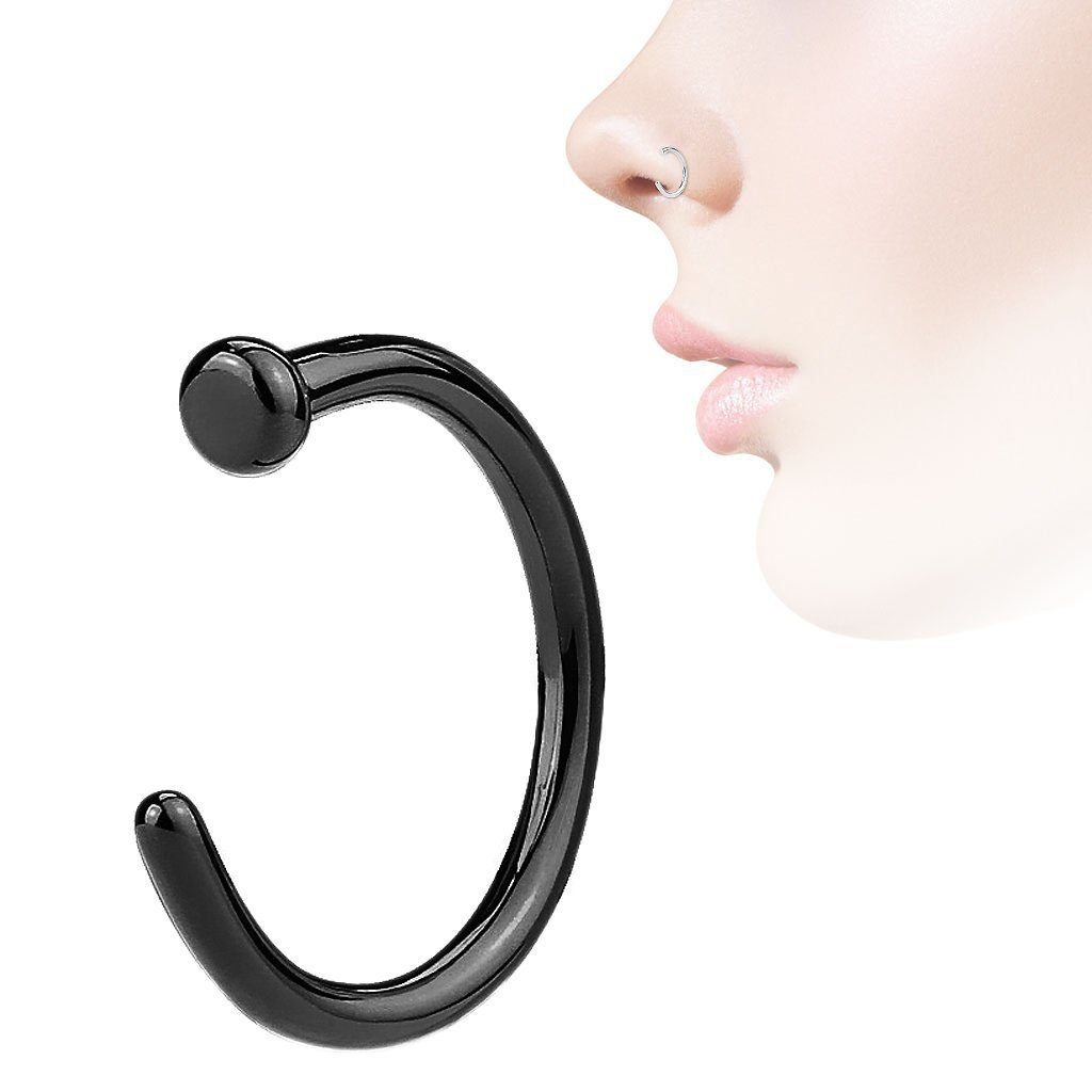 Taffstyle Nasenpiercing Fake Ring Piercing Hoop günstig online kaufen