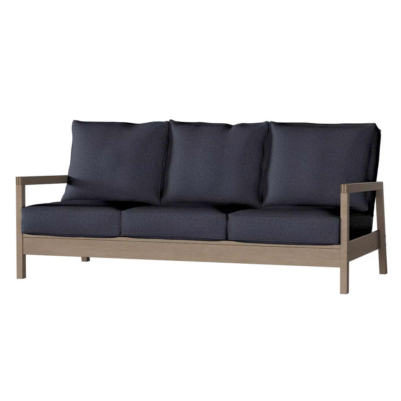 Bezug für Lillberg 3-Sitzer Sofa, dunkelblau, Sofahusse, Lillberg 3-Sitzer, günstig online kaufen