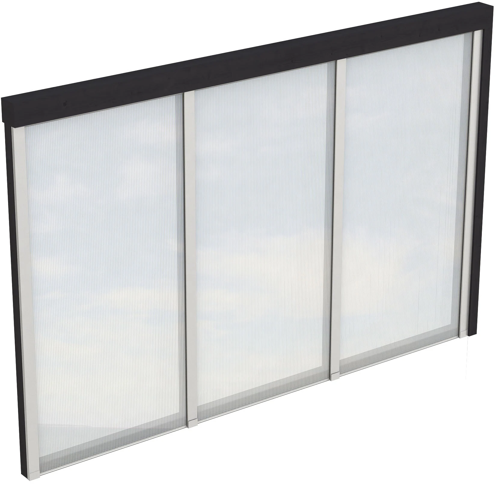 Skanholz Carport-Seitenwand, m. Polycarbonat, Wandanbau günstig online kaufen
