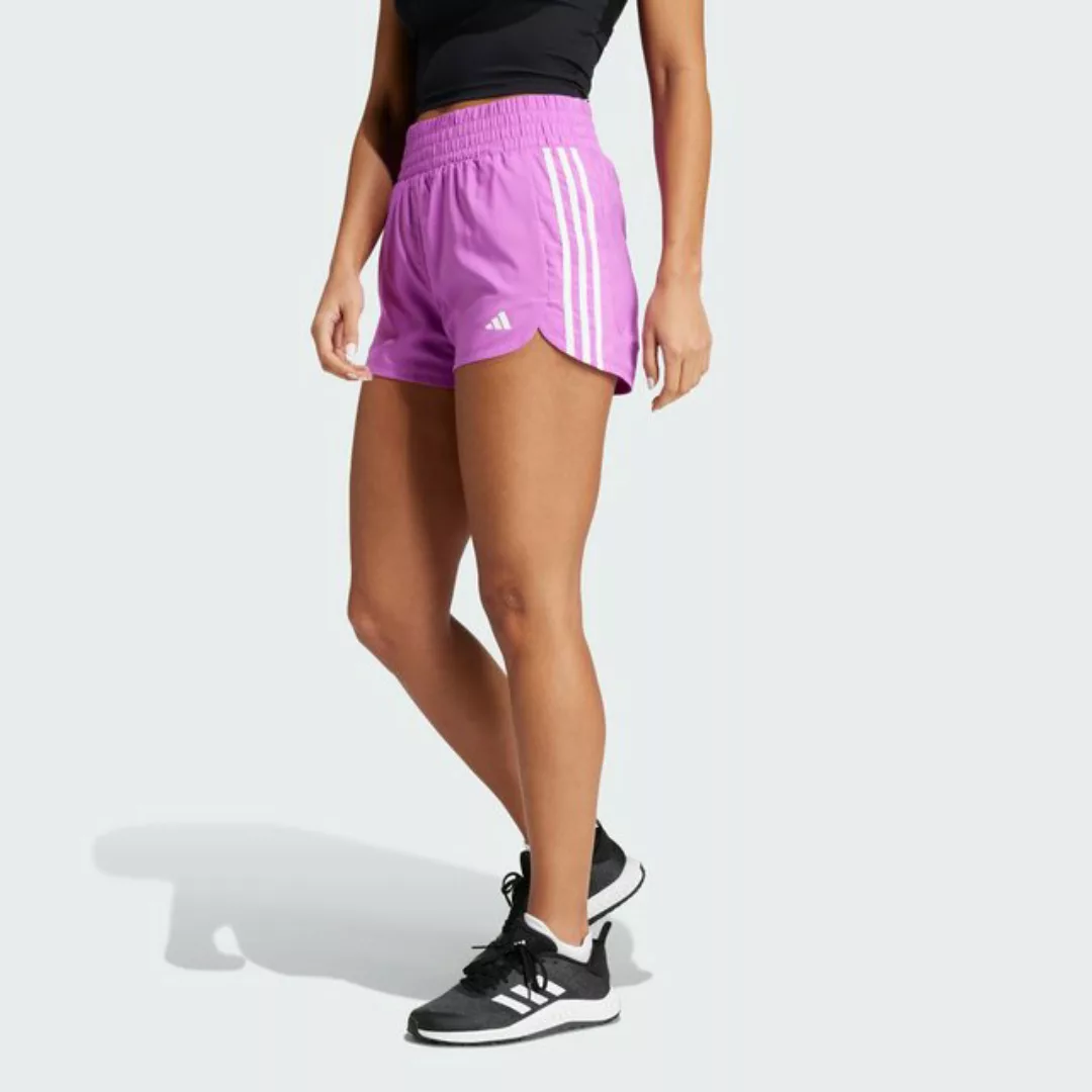 adidas Performance Funktionsshorts PACER TRAINING 3-STREIFEN WOVEN HIGH-RIS günstig online kaufen