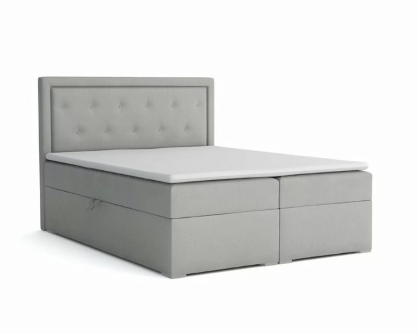 Deine Möbel 24 Boxspringbett PABLO Boxspring Komplettbett Polsterbett Bonel günstig online kaufen