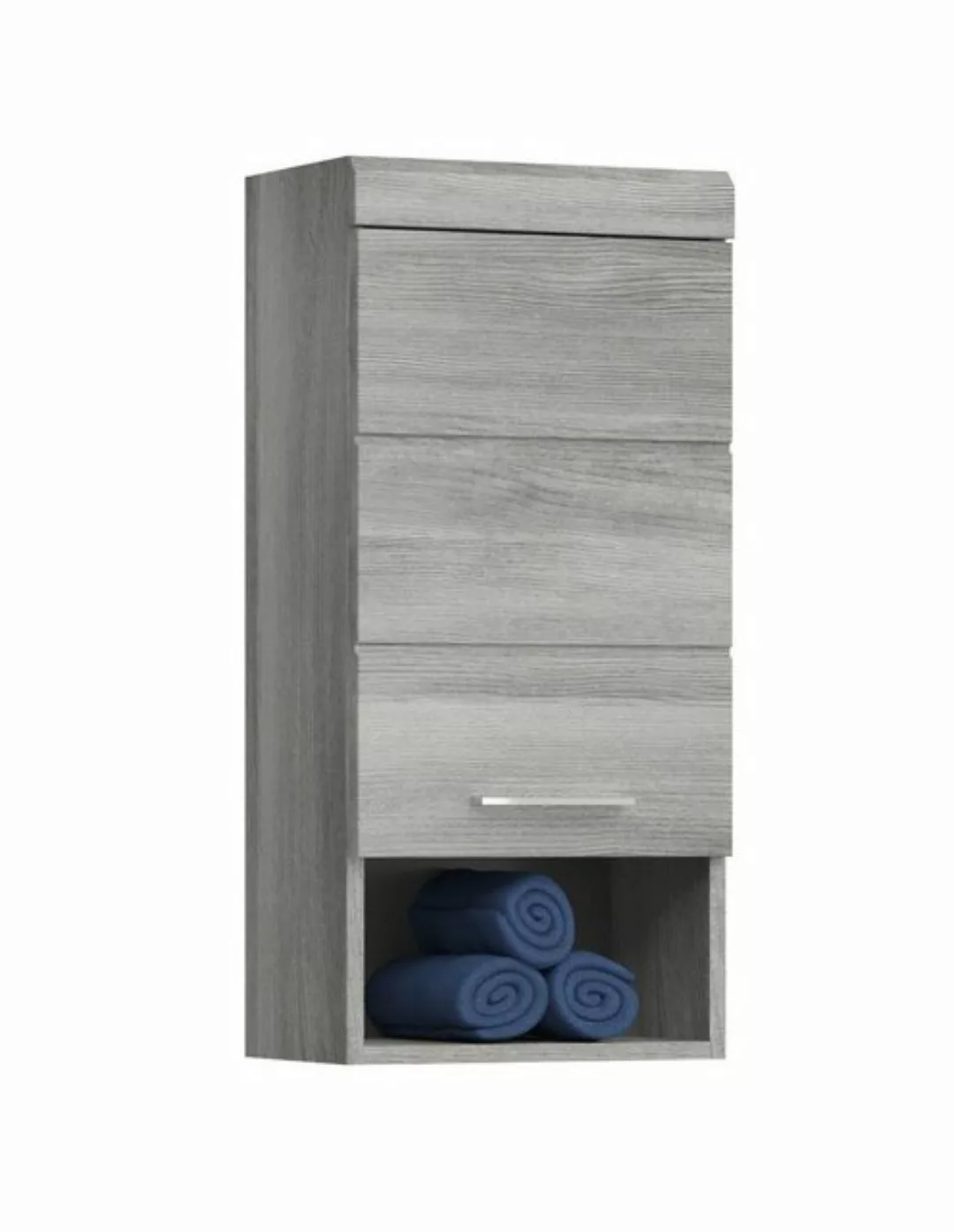 xonox.home Hängeschrank in Rauchsilber - 37x79x24cm (BxHxT) günstig online kaufen