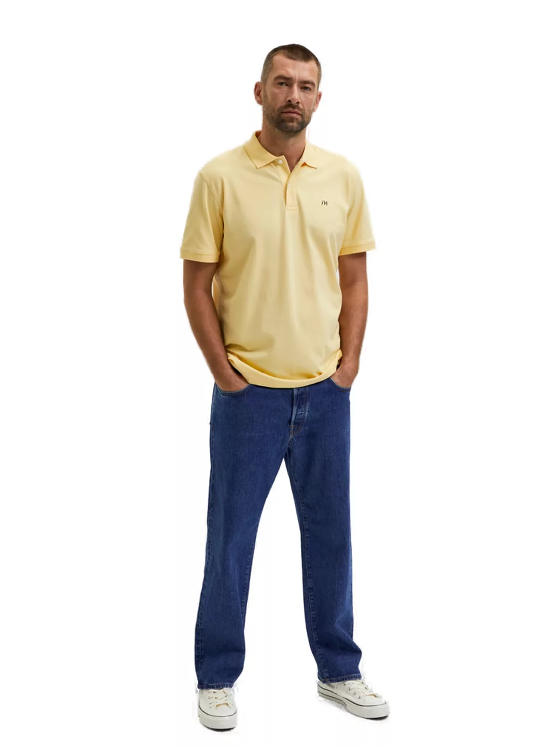 Selected Homme Herren Jeans SLH220-LOOSEKOBE 22304 - Relaxed Fit - Blau - M günstig online kaufen