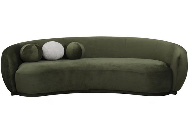 Xlmoebel Sofa Dreisitzer Stoff-Couch in Grün mit modernem Design, Hergestel günstig online kaufen