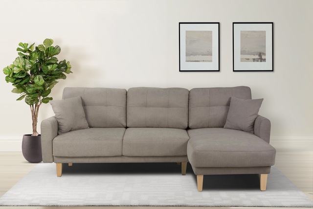 Home affaire Ecksofa "TRIPLO optionale Schlafsofa mit Bettkasten, Maße B/T/ günstig online kaufen