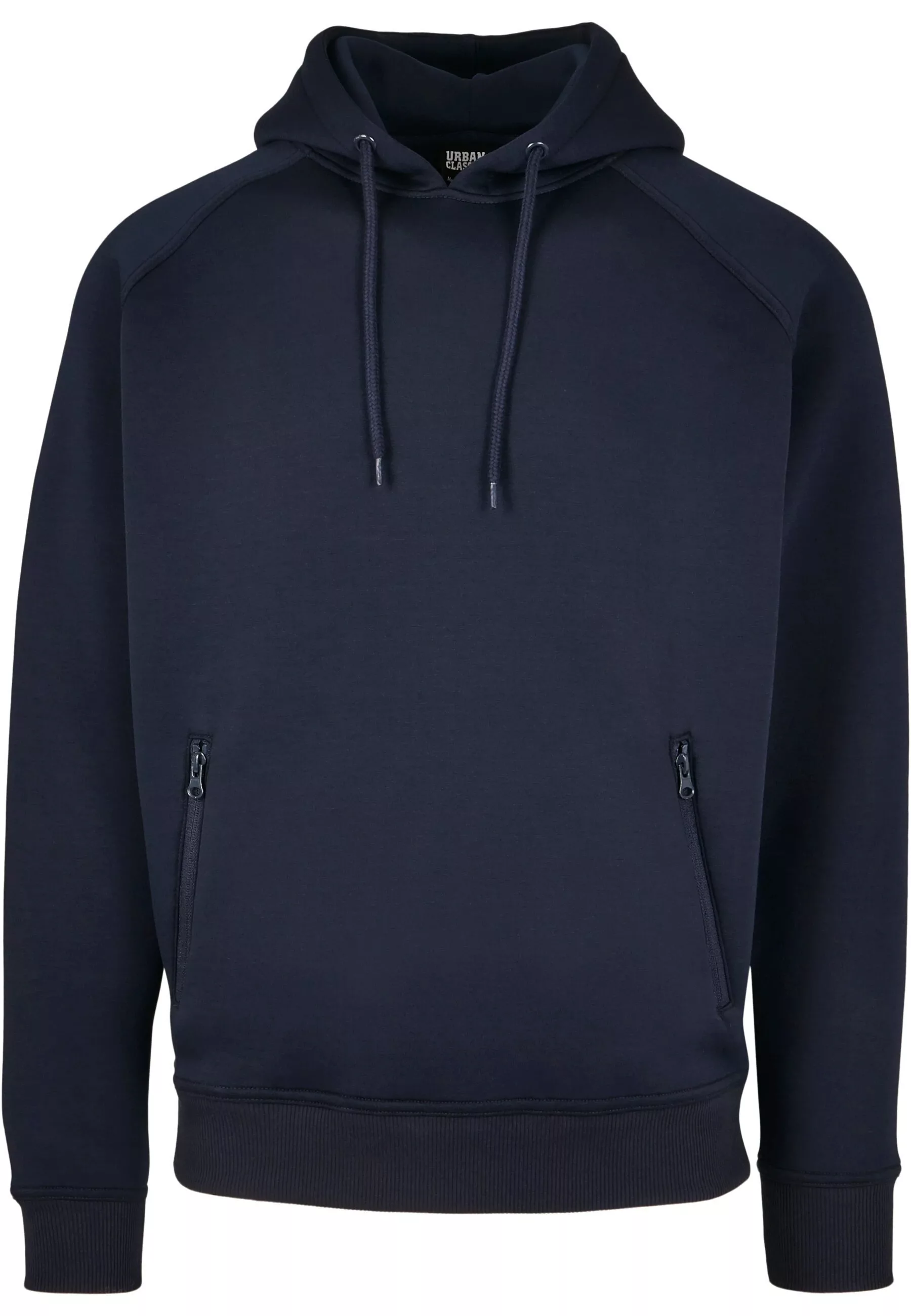 URBAN CLASSICS Kapuzensweatshirt "Urban Classics Herren Raglan Zip Pocket H günstig online kaufen