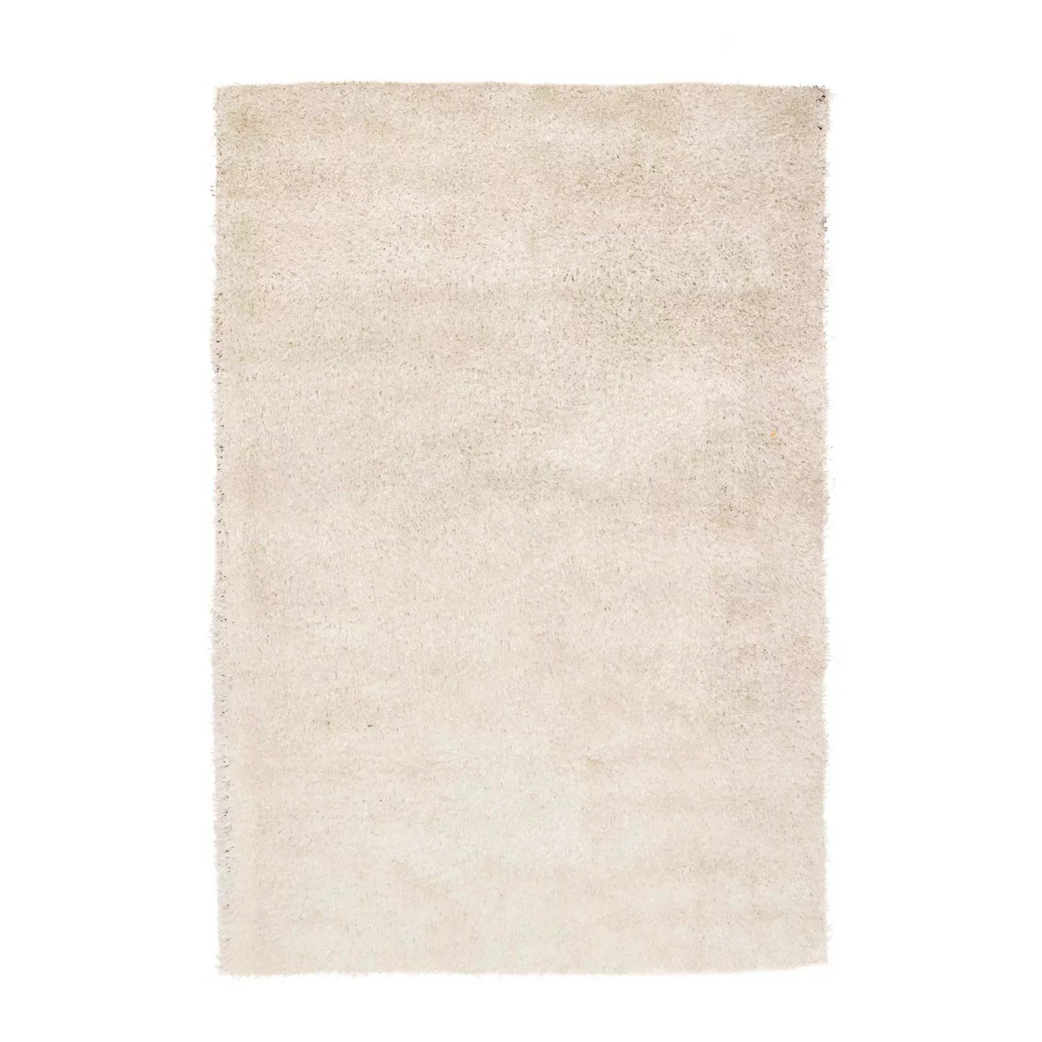 MeGusta Shaggy Hochflor Teppich Uni Modern Beige Polyester 170x240 cm Palom günstig online kaufen