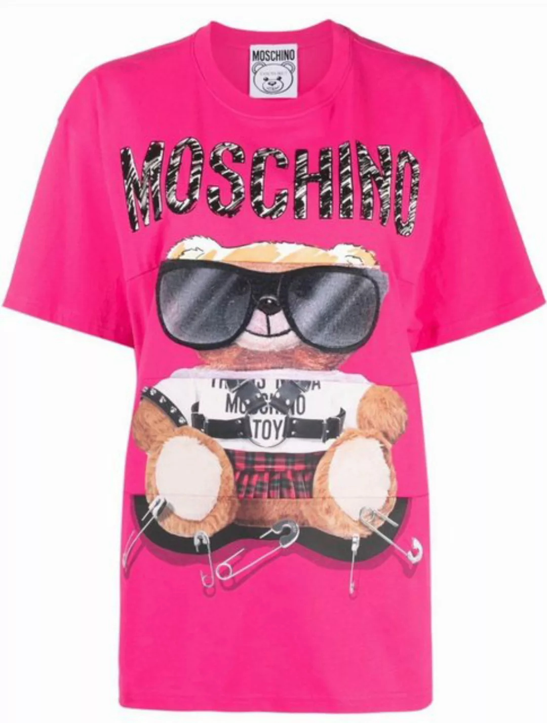 Moschino T-Shirt Couture Teddy Bear Oversize T-shirt Loose Fit Teddybär Bär günstig online kaufen