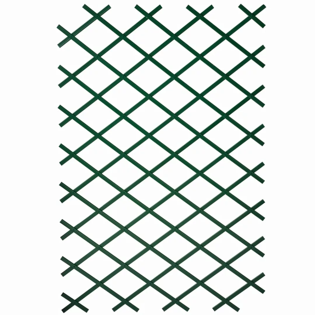 Nature Garten-rankgitter 2 Stk. 100ãâ200 Cm Pvc Grün günstig online kaufen