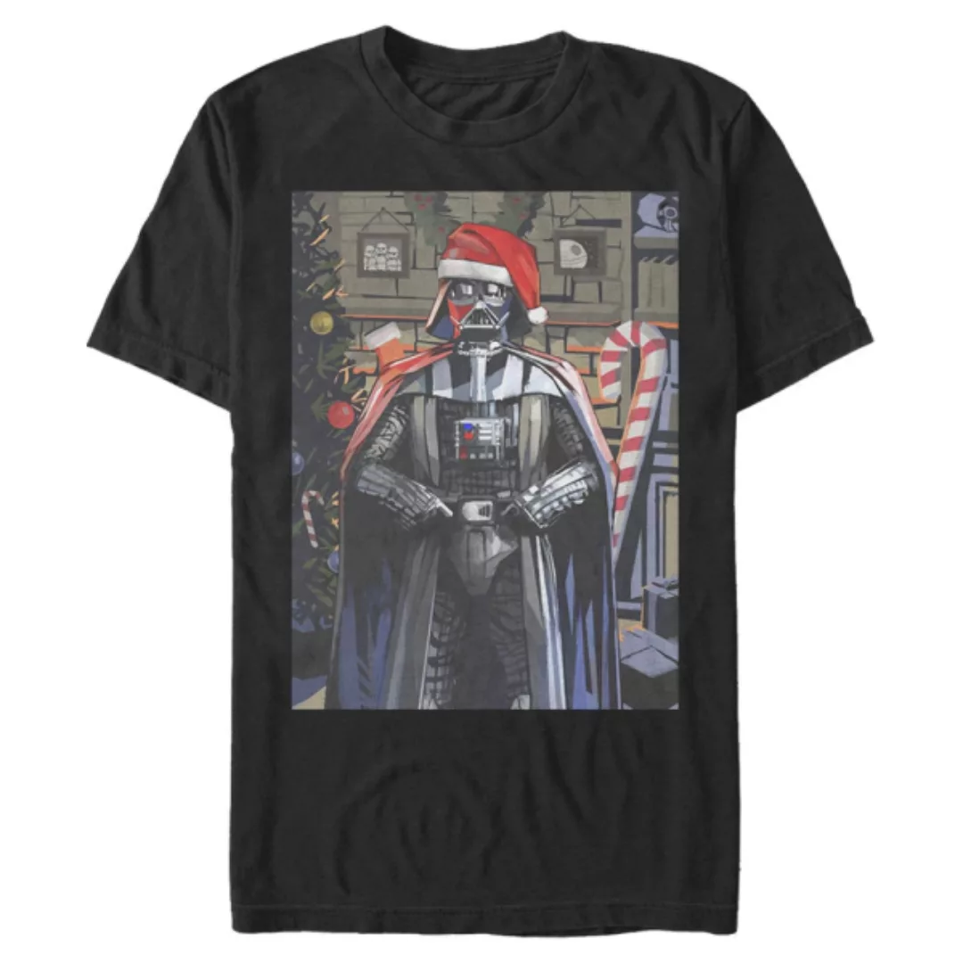 Star Wars - Darth Vader Greetings - Weihnachten - Männer T-Shirt günstig online kaufen