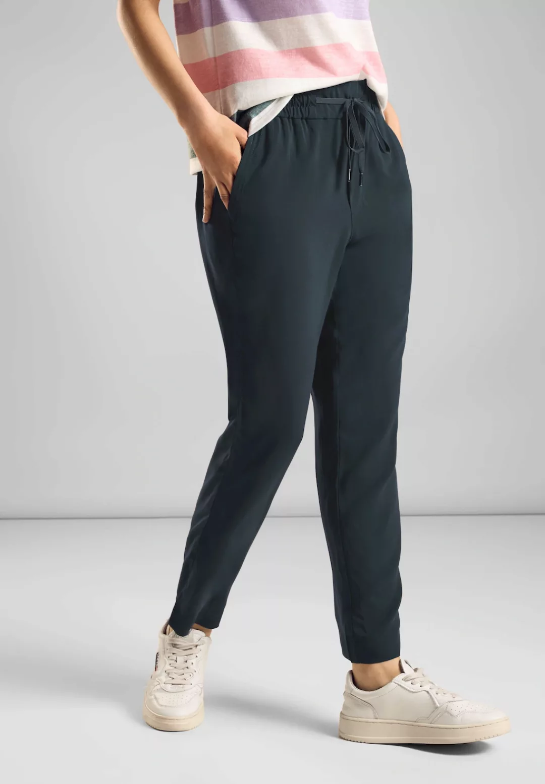 STREET ONE Jogger Pants, Middle Waist günstig online kaufen