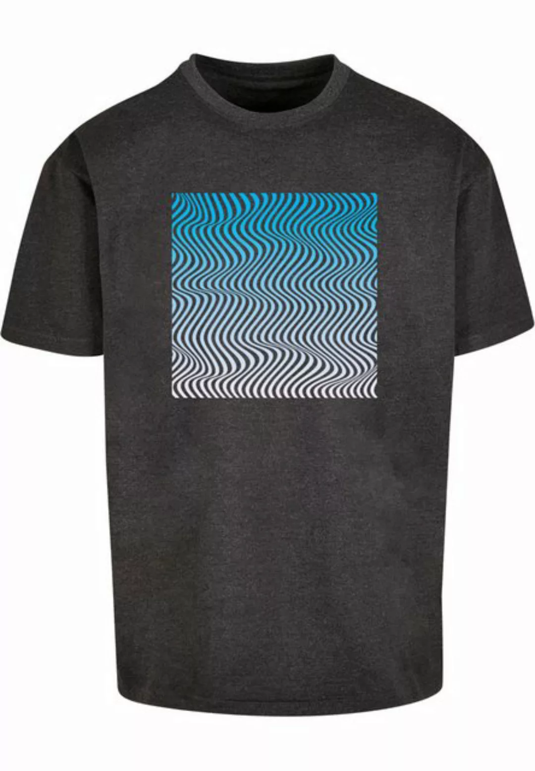 Merchcode T-Shirt Merchcode Herren Summer - Wavy Pattern Heavy Oversize Tee günstig online kaufen