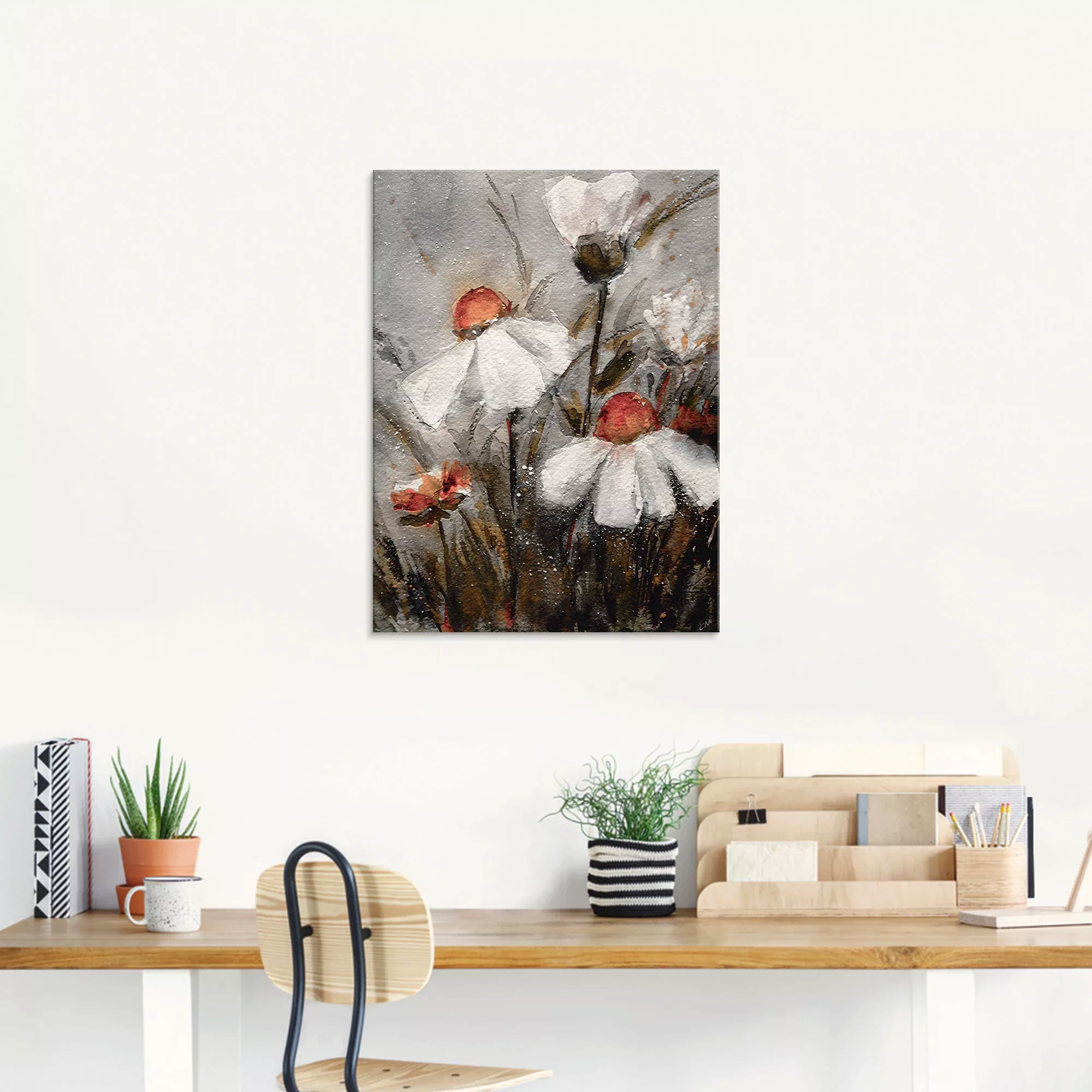 Artland Glasbild "Margeriten I", Blumen, (1 St.) günstig online kaufen