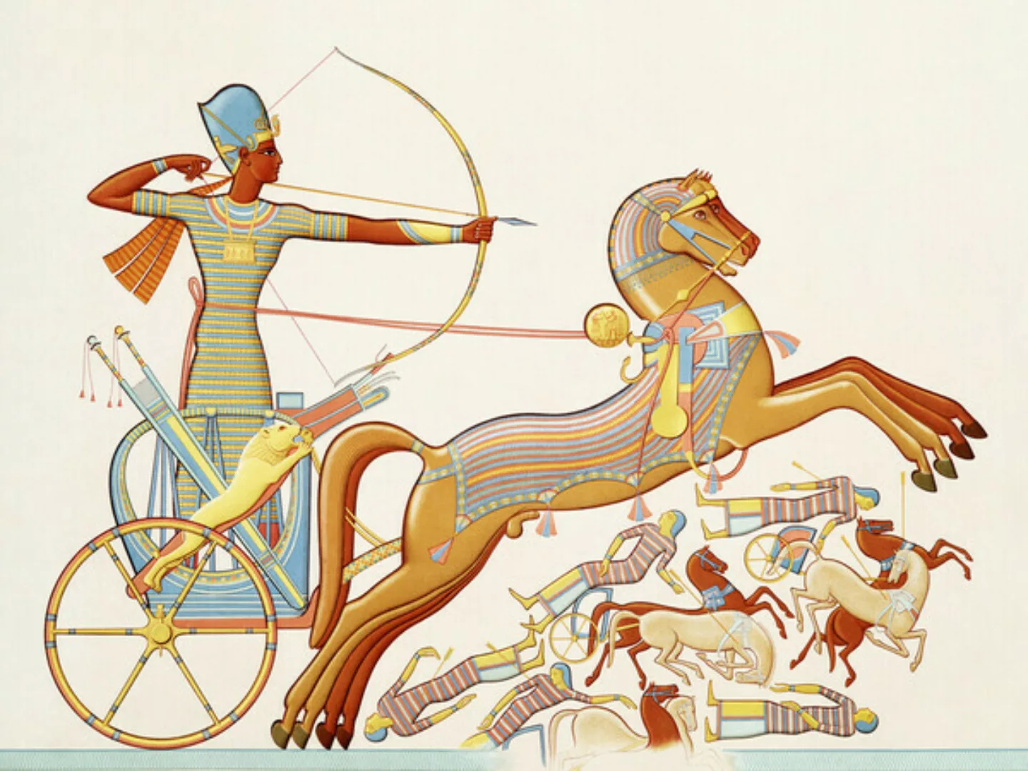 Poster / Leinwandbild - Ramses-meïamoun-kampf Gegen Katas günstig online kaufen