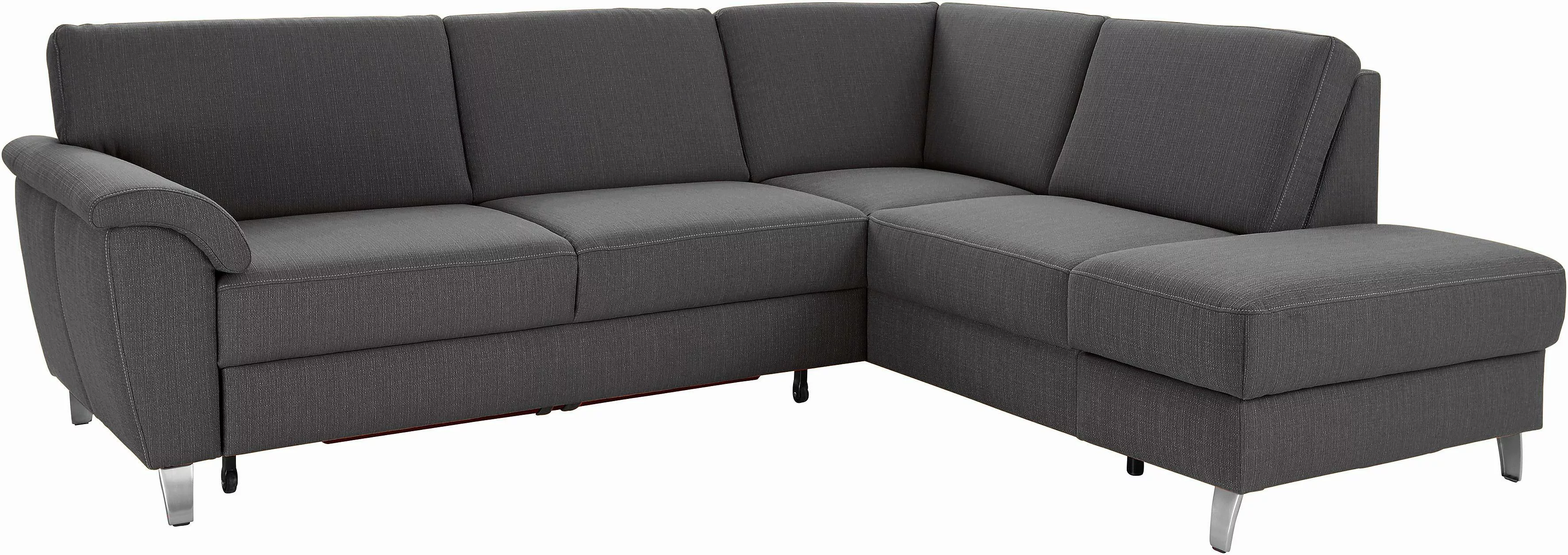 sit&more Ecksofa "Texel L-Form", mit Federkern, wahlweise mit Bettfunktion günstig online kaufen