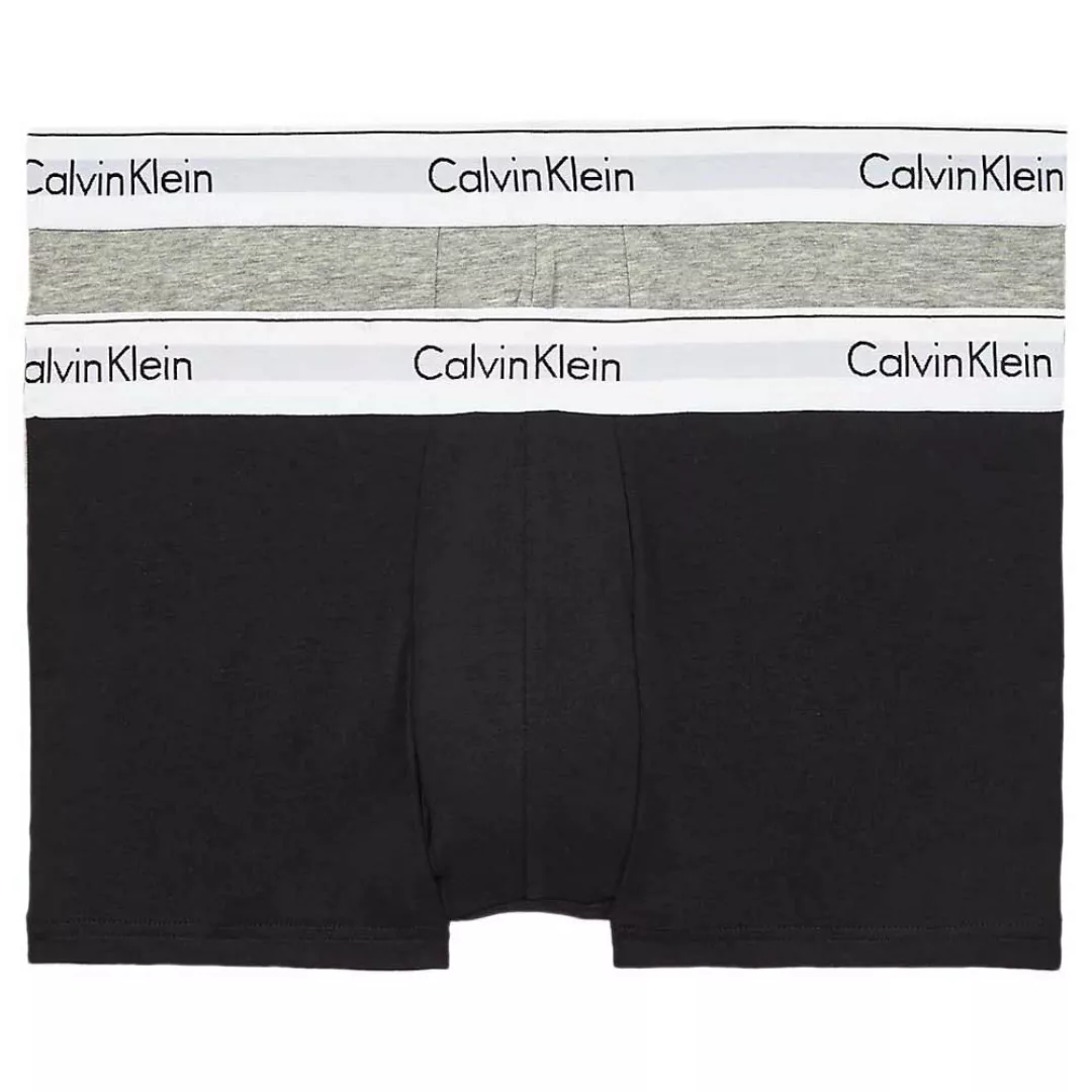 Calvin Klein Underwear Schwacher Anstieg Boxer 2 Einheiten XS Gray / Black günstig online kaufen