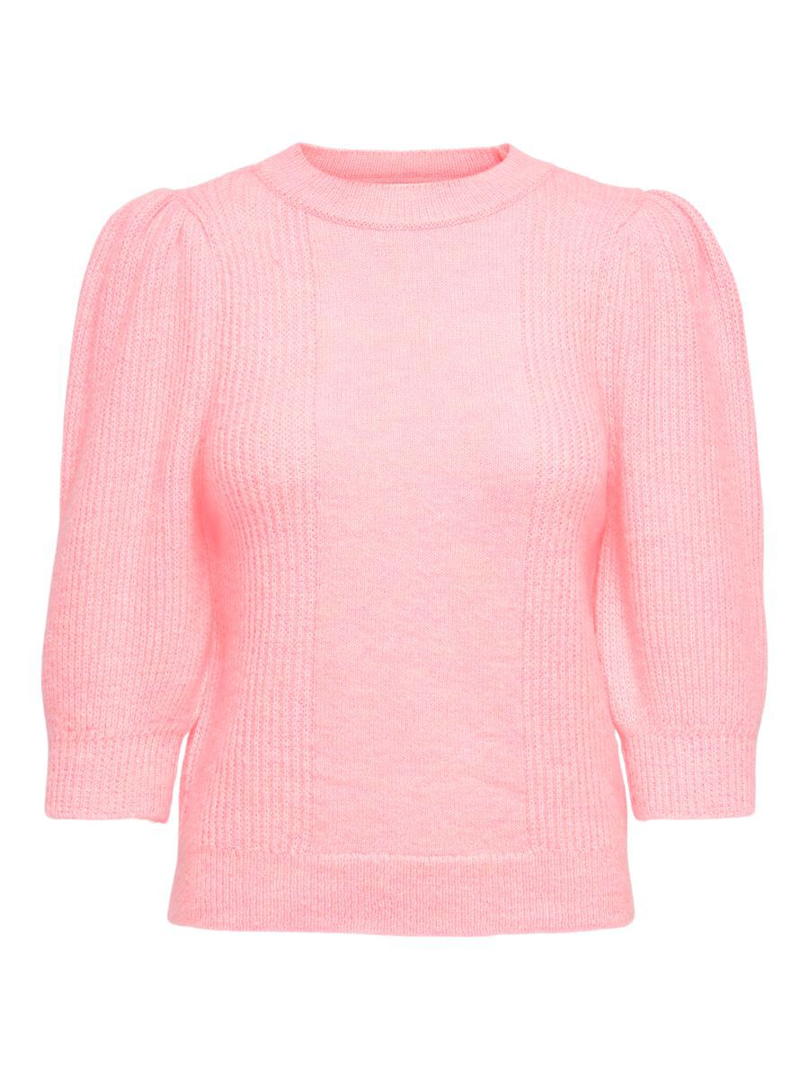 ONLY 2/4-arm Strickpullover Damen Pink günstig online kaufen