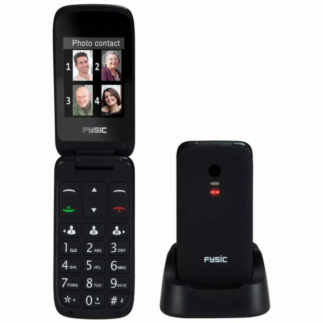 Fysic FM-9760ZT Klapphandy (0.16 GB Speicherplatz, 0,3 MP Kamera, SIM-Lock- günstig online kaufen