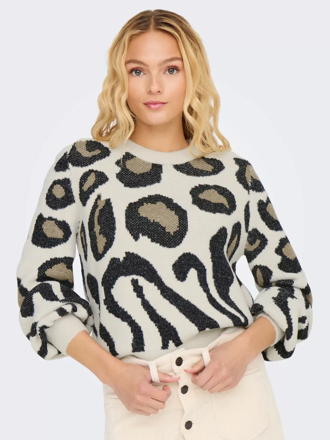 JDY Strickpullover JDYLORRAINE ANIMAL L/S PULLOVER KNT NOOS günstig online kaufen