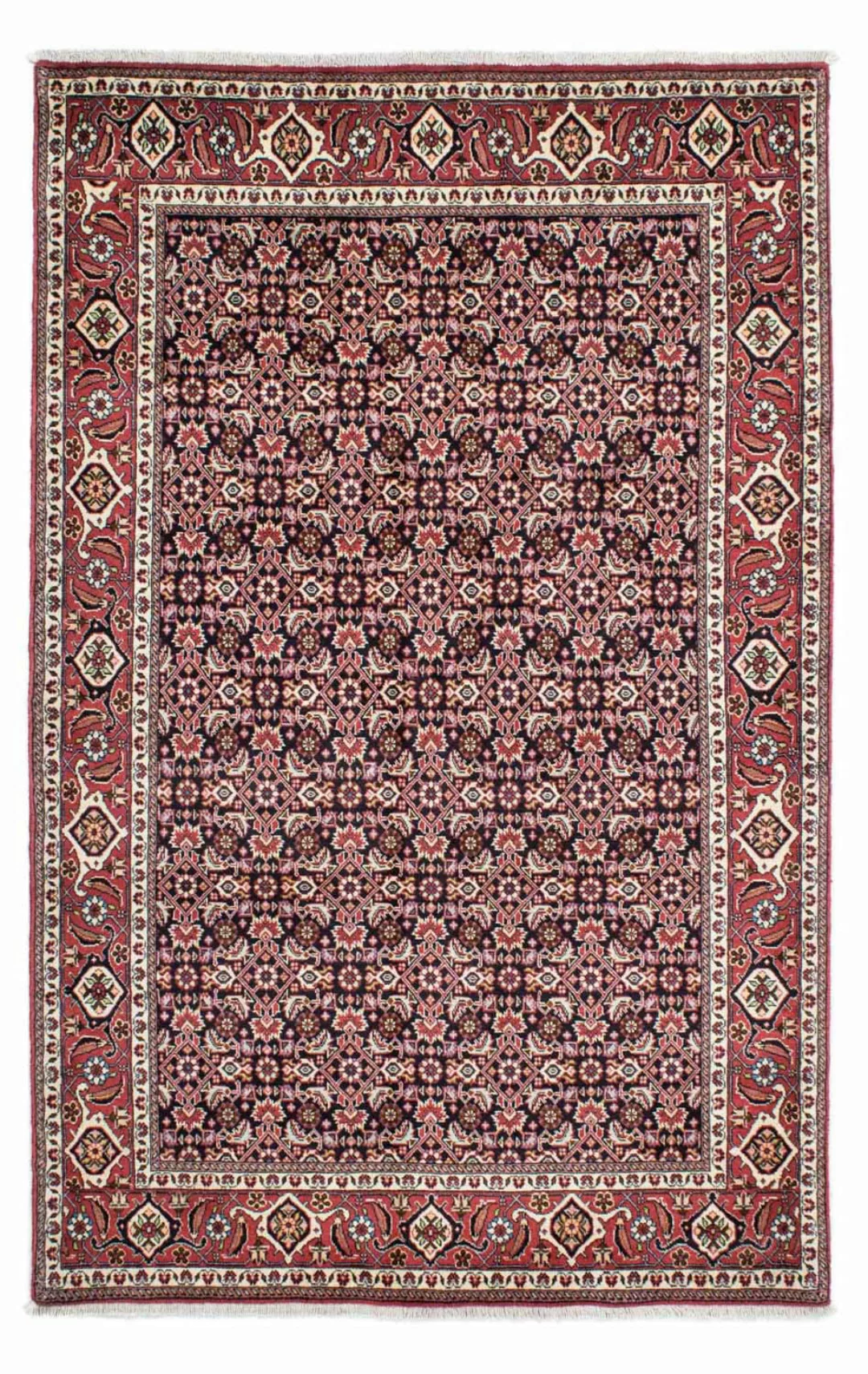 morgenland Wollteppich »Bidjar - Zanjan Stark Gemustert Blu scuro 220 x 136 günstig online kaufen