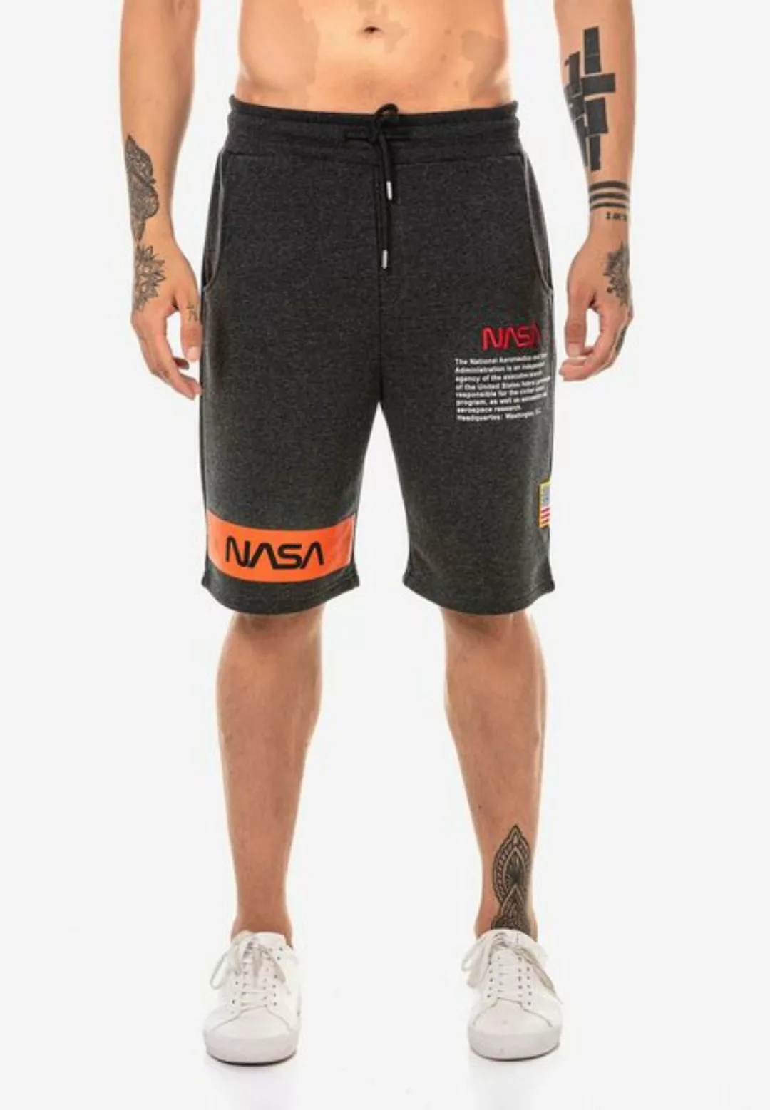 RedBridge Shorts Plano mit gesticktem NASA-Motiv günstig online kaufen