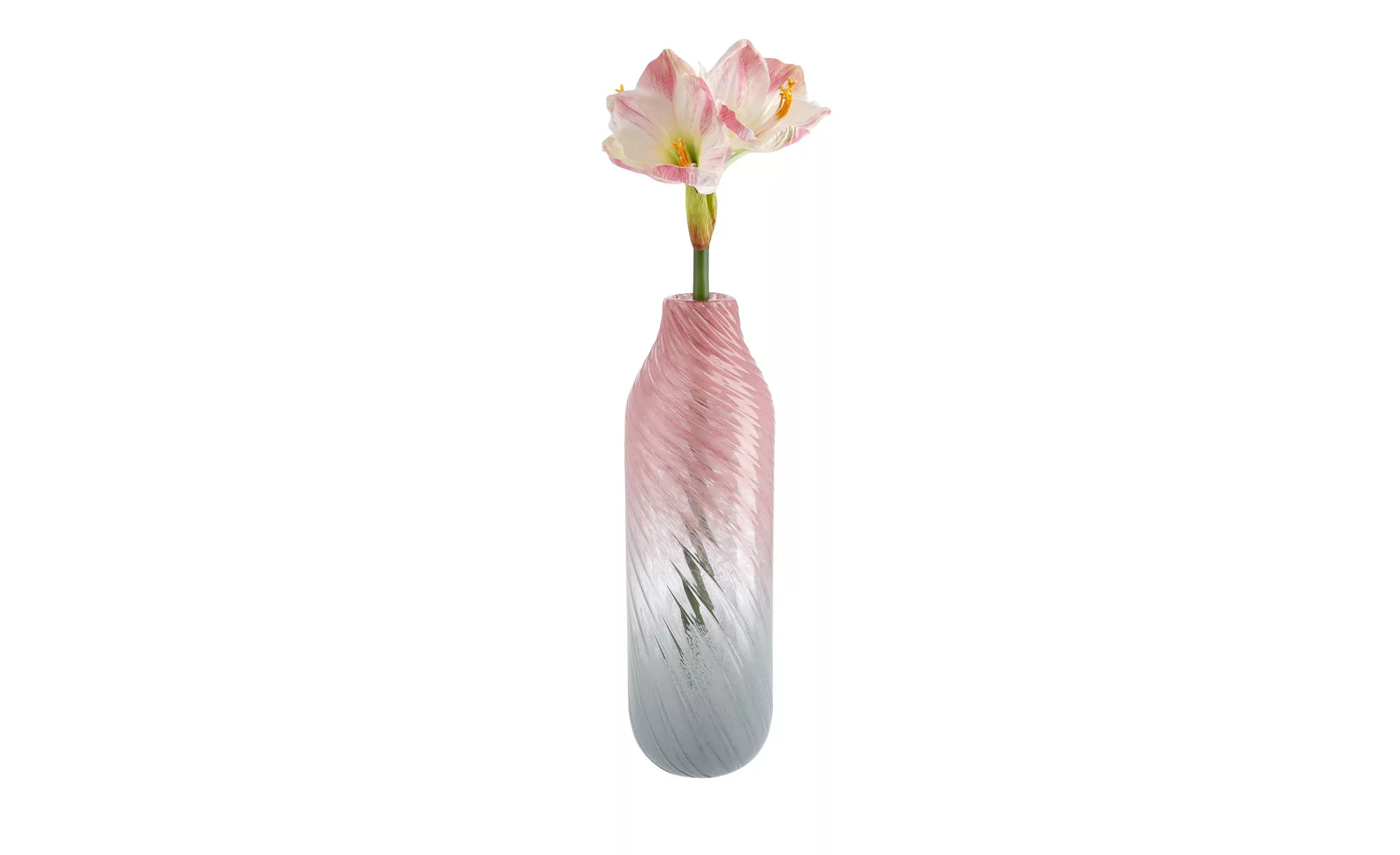Vase ¦ rosa/pink ¦ Glas  ¦ Maße (cm): H: 45,5  Ø: 14 Accessoires > Vasen - günstig online kaufen