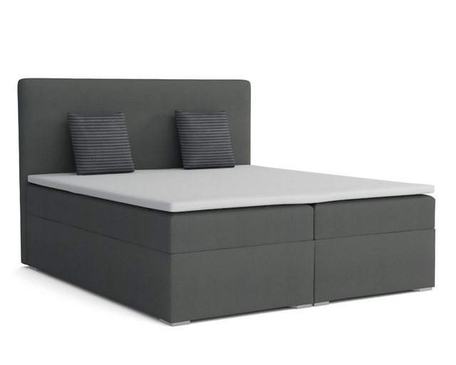 Deine Möbel 24 Boxspringbett Polsterbett Komplettbett Hotelbett BASIC (Eheb günstig online kaufen