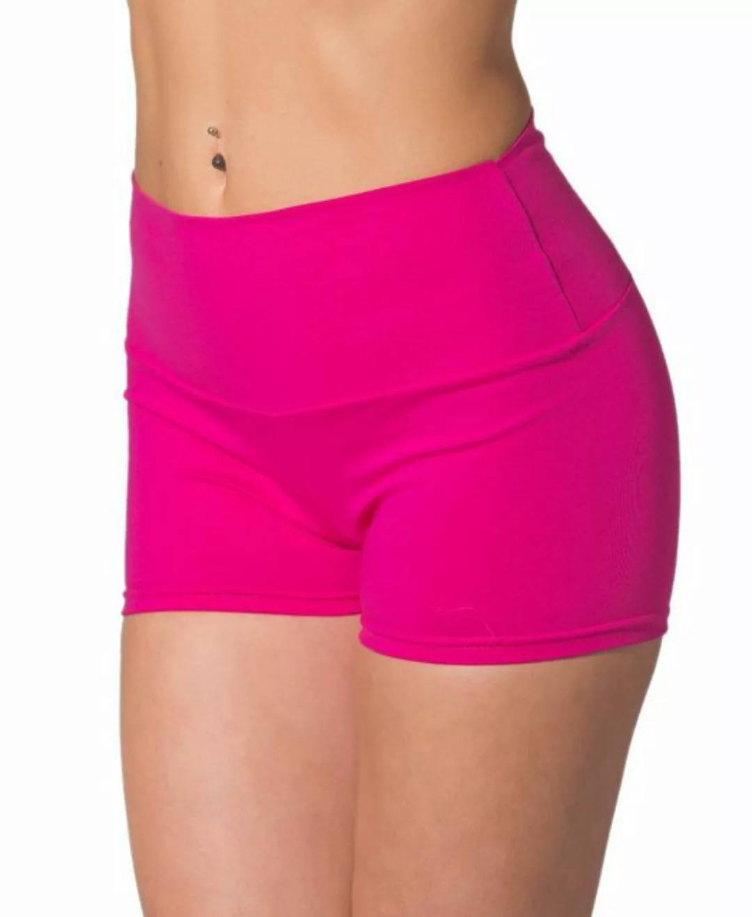 Alkato Yogashorts Alkato Damen Shorts mit Hohem Bund Hotpants Radlerhose Lo günstig online kaufen