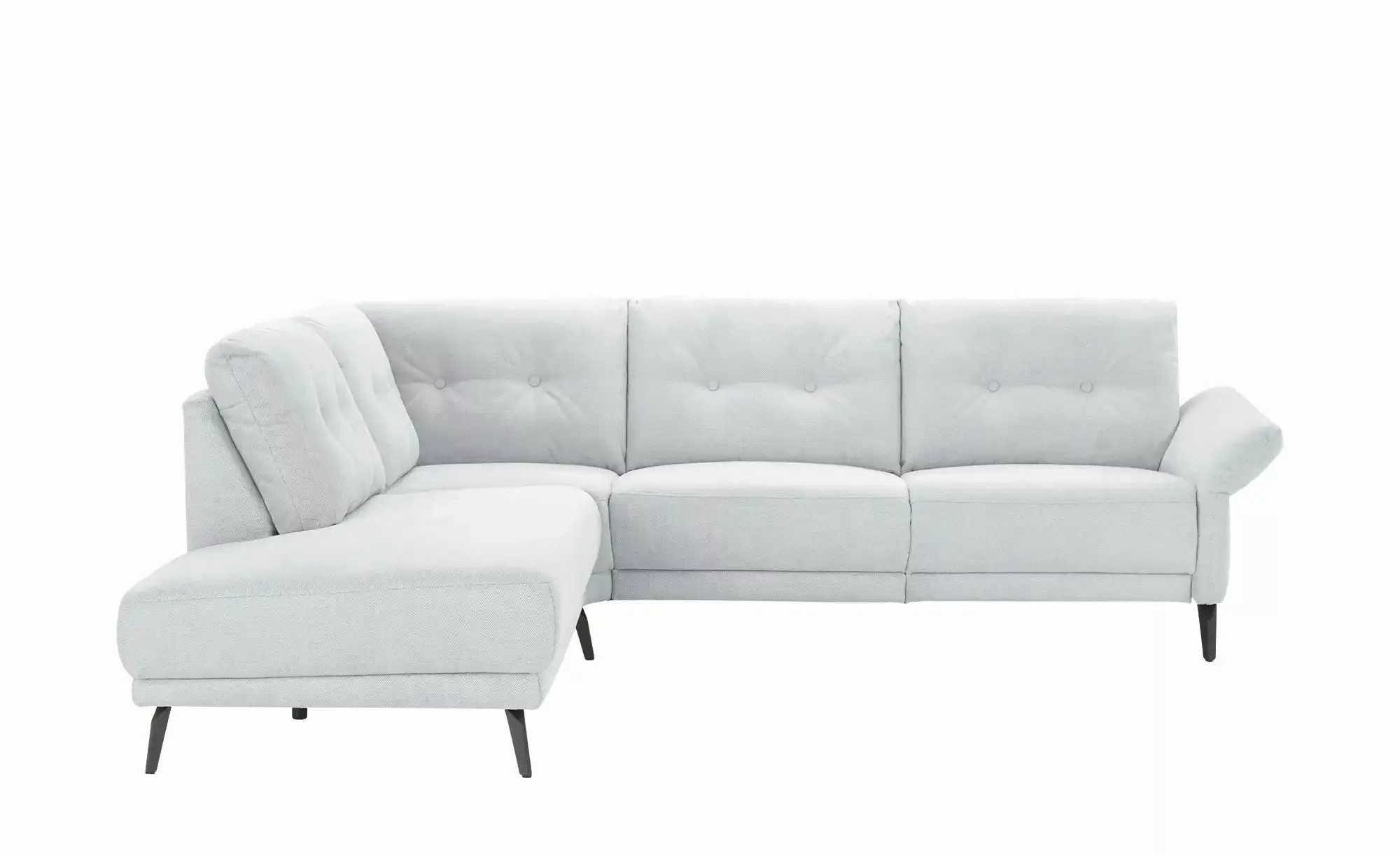 Jette Home Ecksofa   Scope ¦ grau ¦ Maße (cm): B: 258 H: 88 T: 221 Polsterm günstig online kaufen