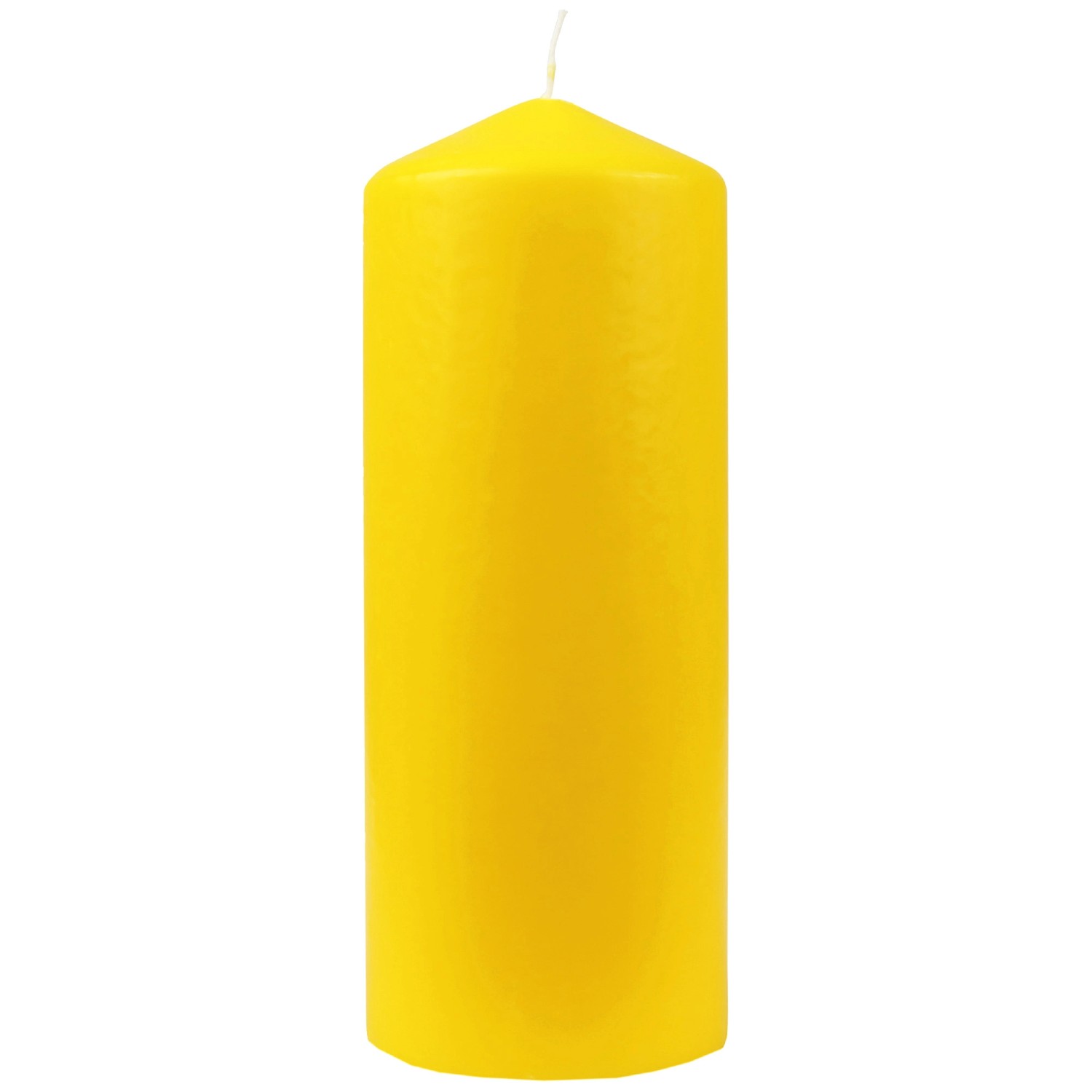 HS Candle Stumpenkerzen Ø6cm Gelb günstig online kaufen