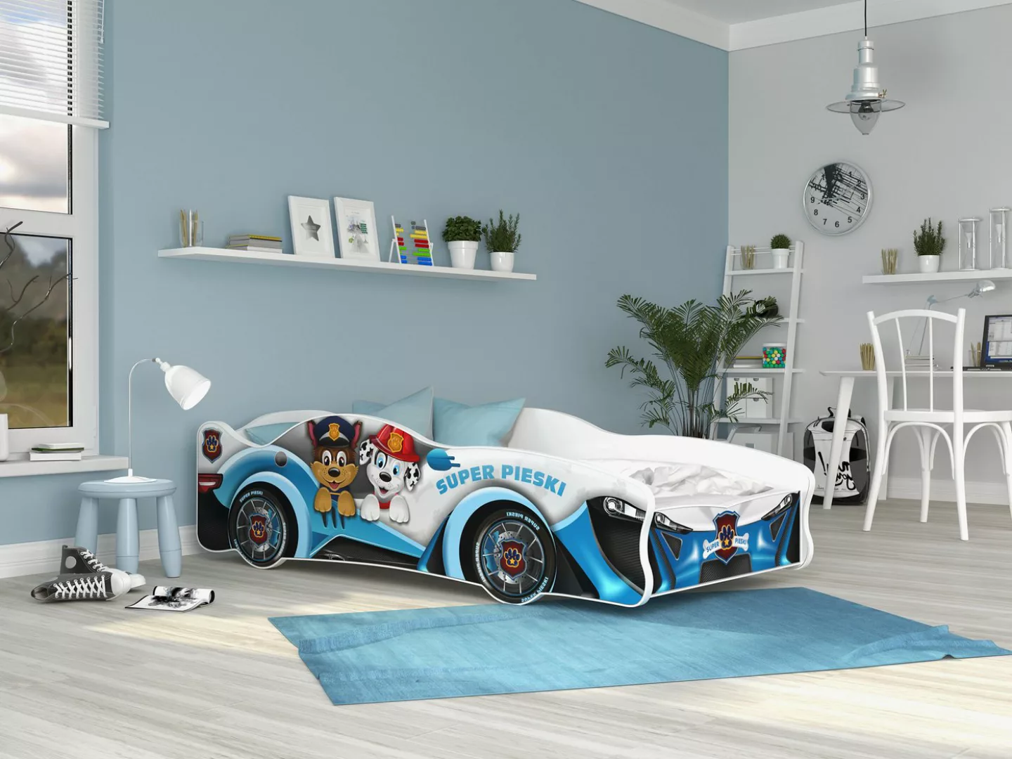 AJKmeble Autobett Kinderbett Jugendbett 80x160cm Gamerbett 18 DESIGNS WÄHLB günstig online kaufen