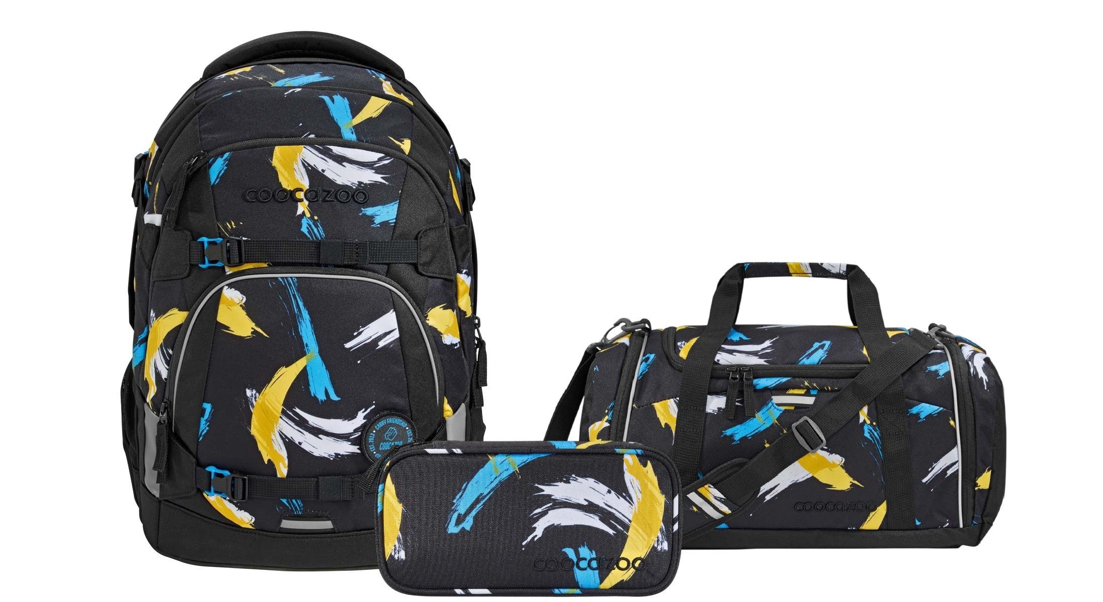 coocazoo Schulranzen Schulrucksack MATE Crazy Artnight günstig online kaufen