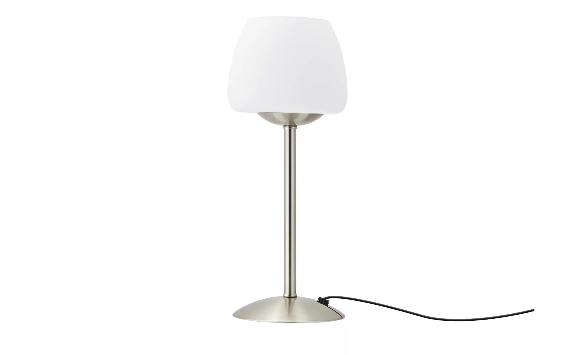 KHG LED-Tischleuchte  Nickel matt   ¦ silber ¦ Maße (cm): H: 30  Ø: 14 Lamp günstig online kaufen