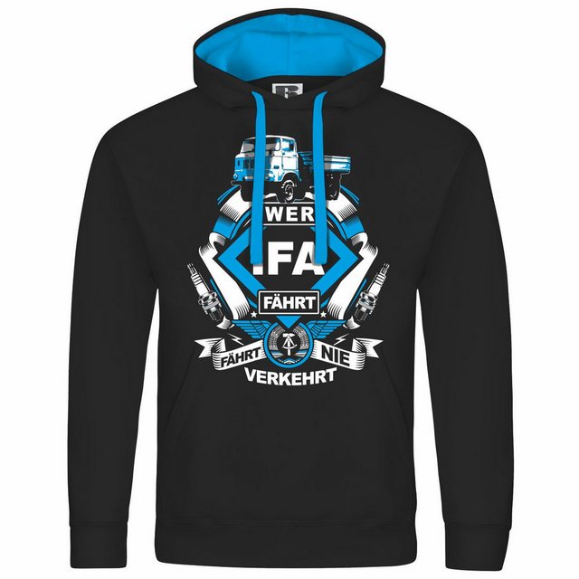 deinshirt Kapuzenpullover Herren Kapuzenpullover Wer IFA fährt fährt nie ve günstig online kaufen