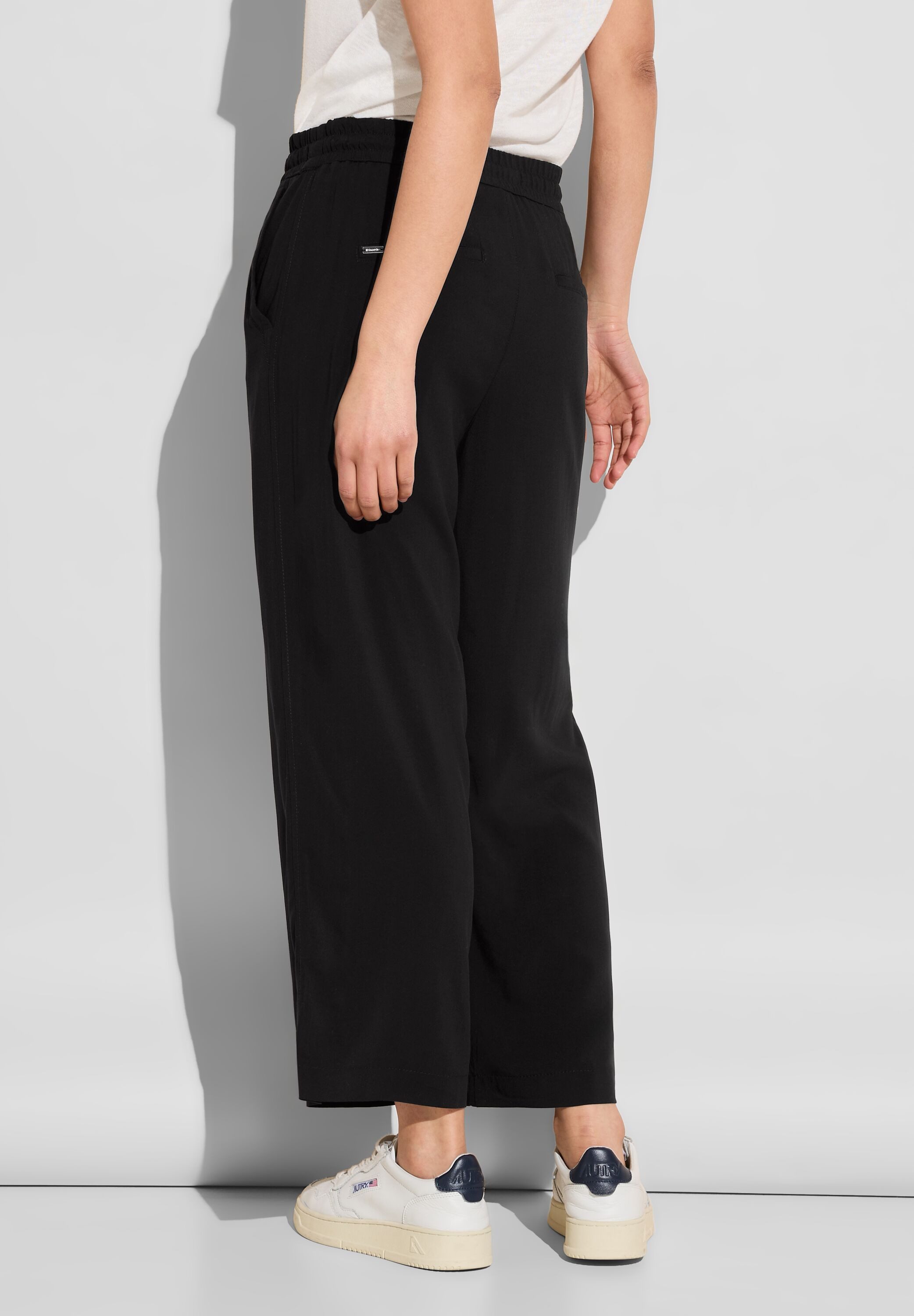 STREET ONE Culotte, Elastikbund mit Tunnelzug günstig online kaufen