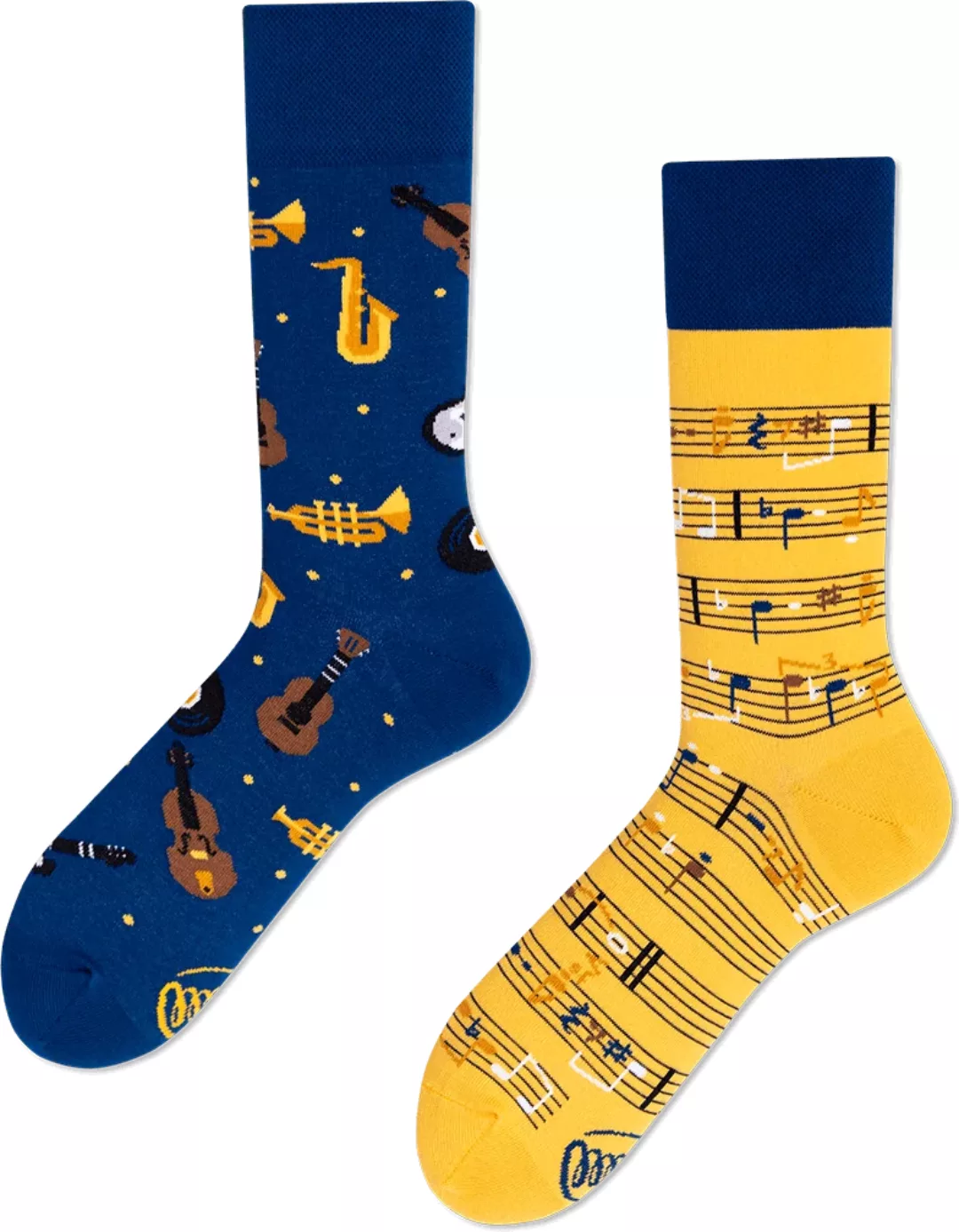 Many Mornings Socken Music Notes - Größe 43-46 günstig online kaufen